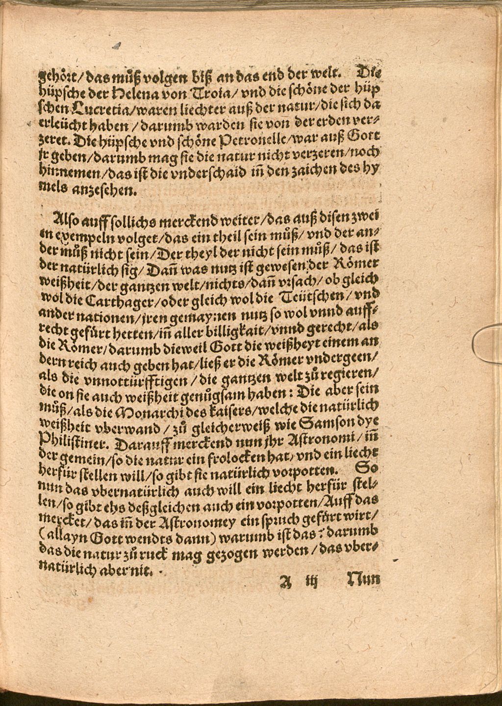 Cover of Von den wunderbarlichen zeychen, so in vier jaren einander nach im Hymmelgewelcke und Luft ersehen