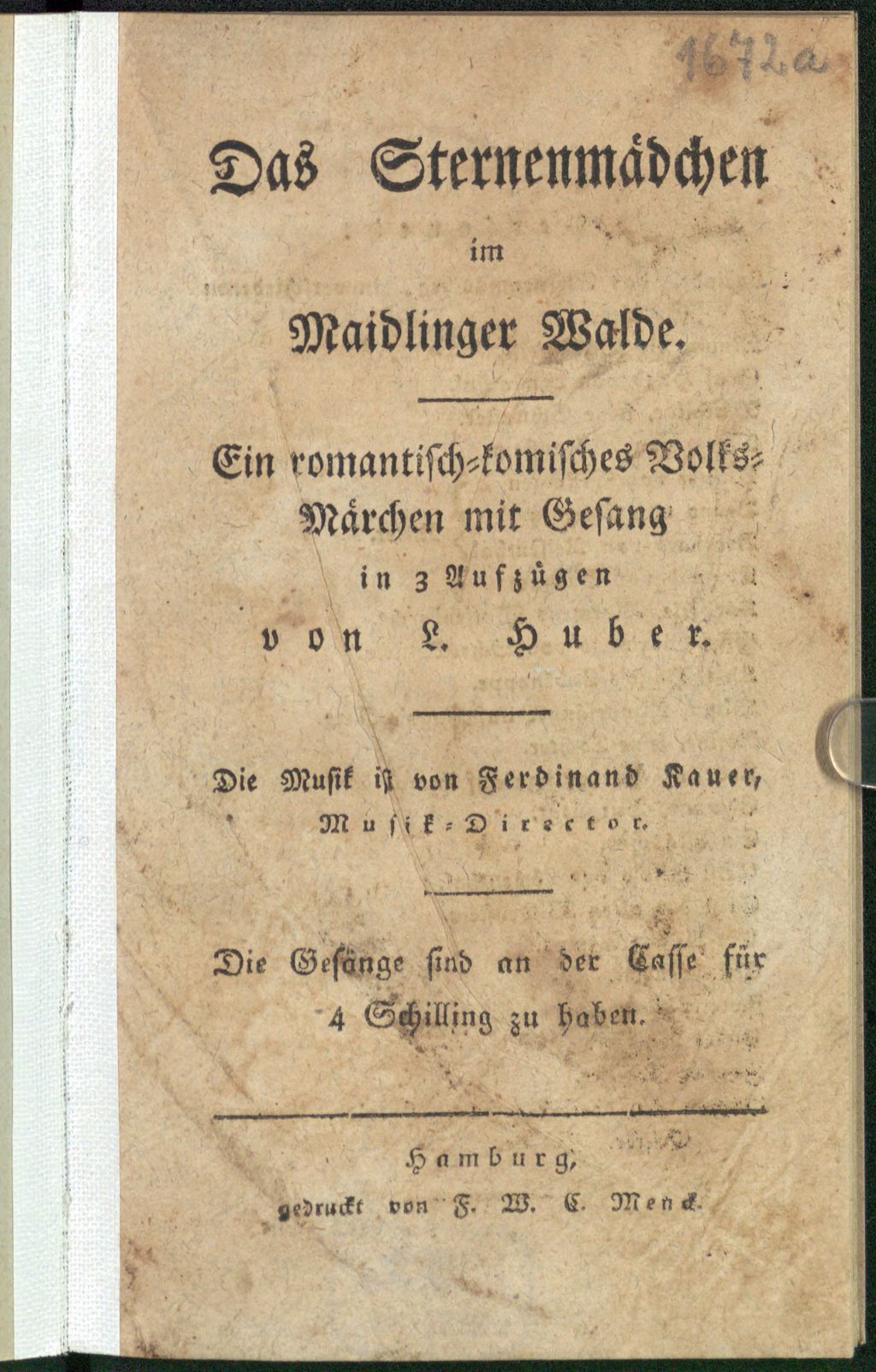 Cover of Das Sternenmädchen im Maidlinger Walde