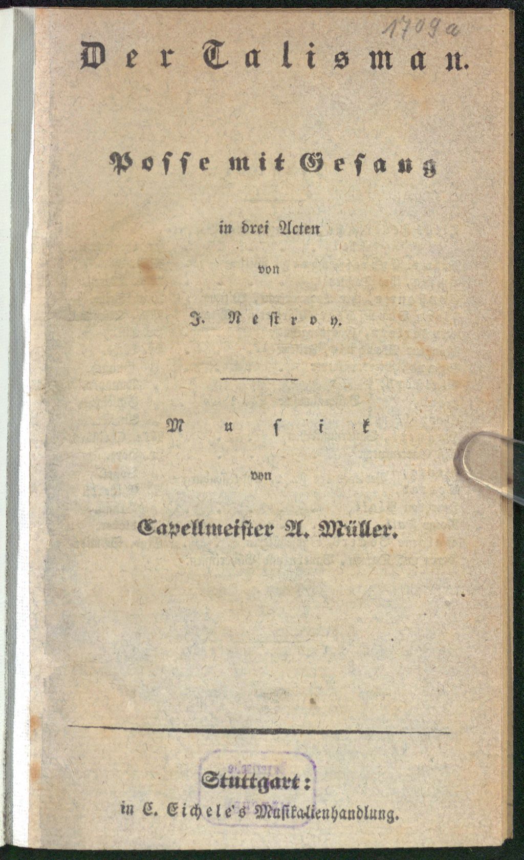 Cover of Der Talisman