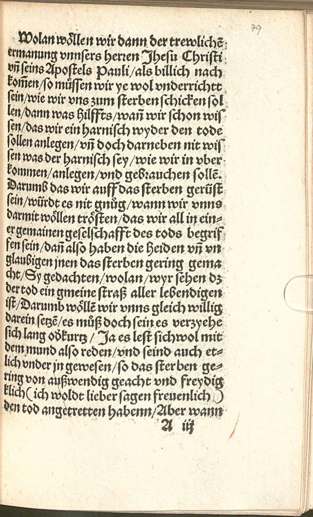 Cover of Wie ma[n] sich Christe[n]lich zu dem Sterben beraytte[n] sol