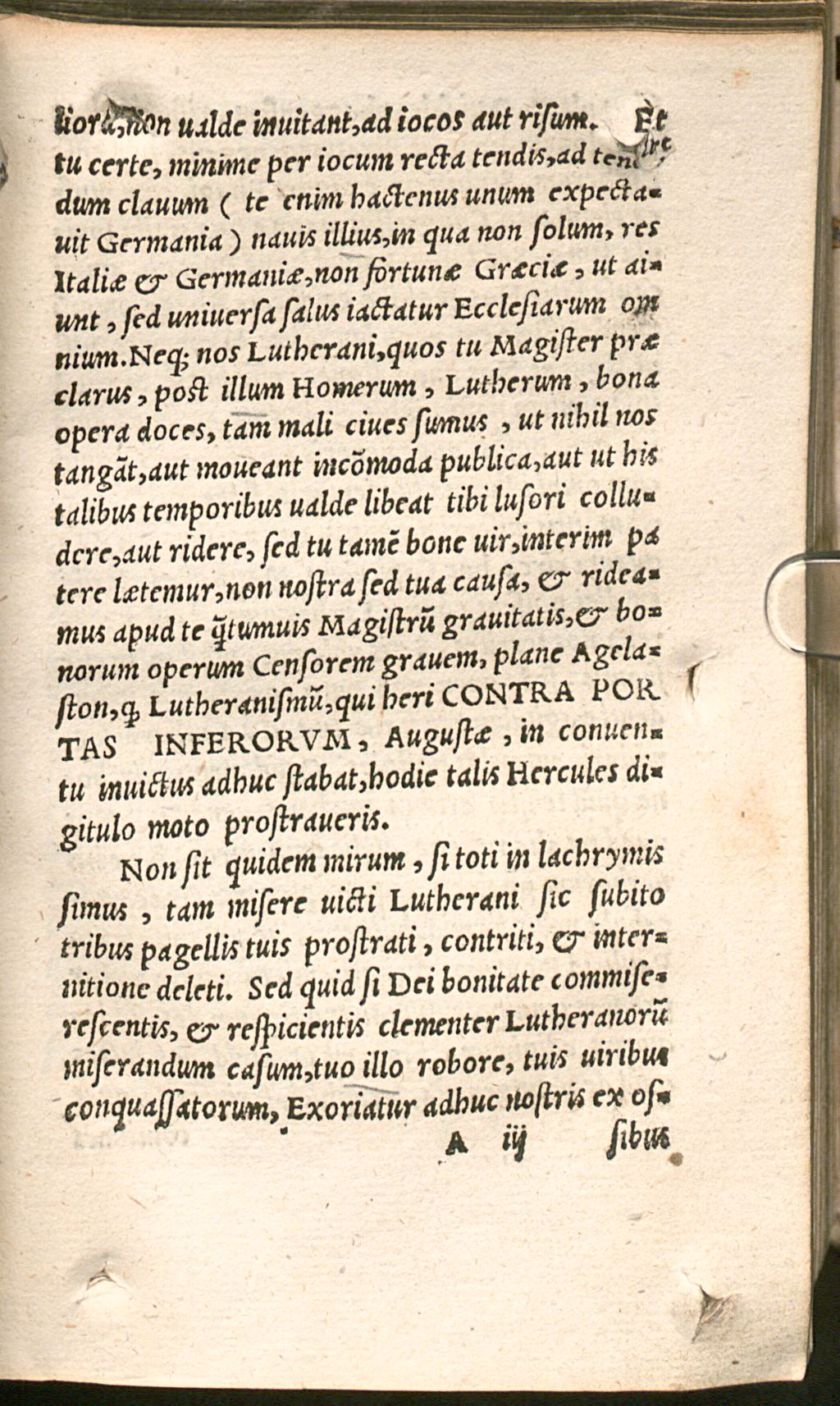 Cover of Contra Tres Pagellas Agri. Phagi Georgii VVitzel ... I. Ionae Responsio