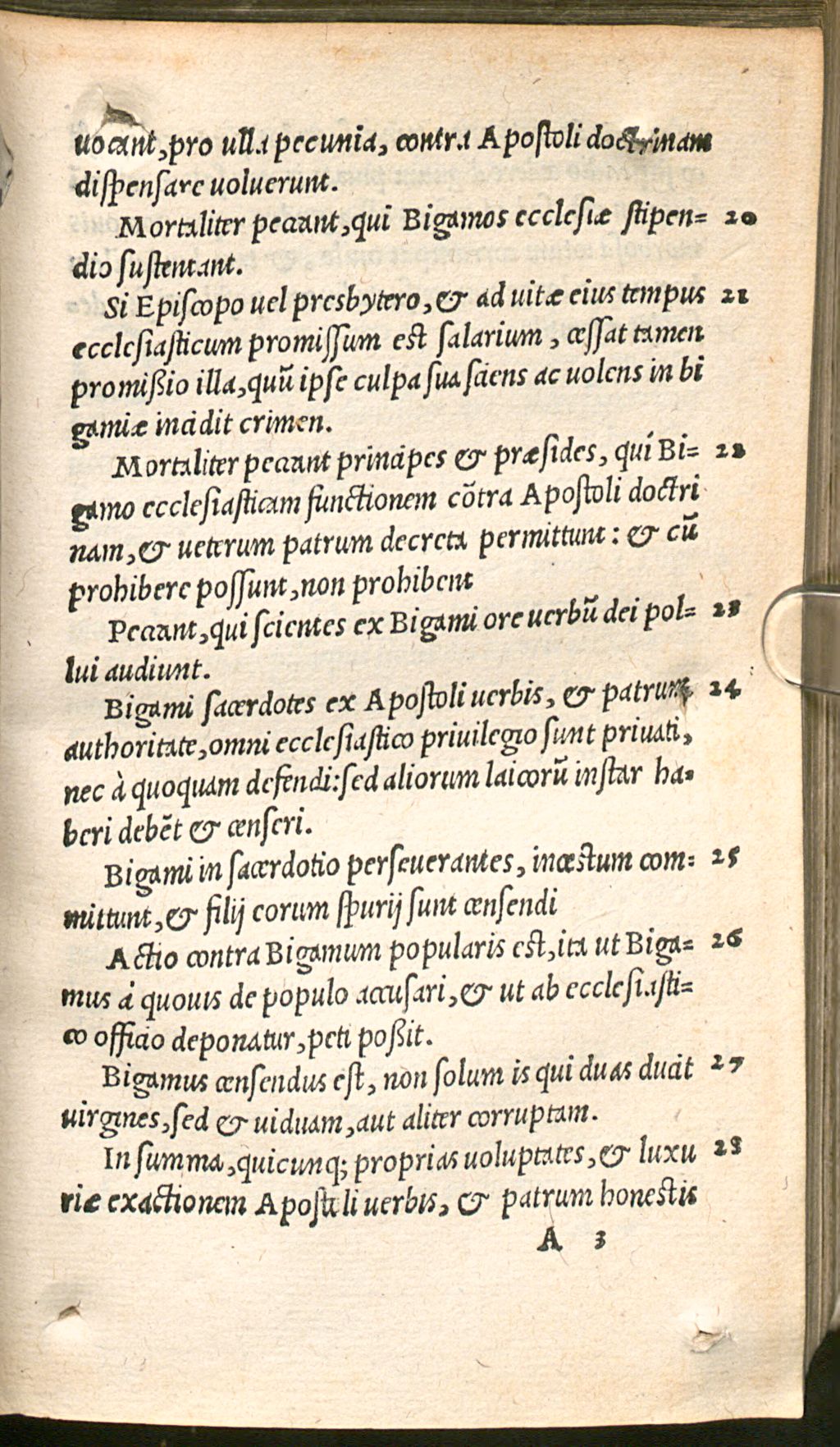 Cover of De Ministrorum Ecclesiasticorum Digamia a nescio quo confictae positiones XXVIII