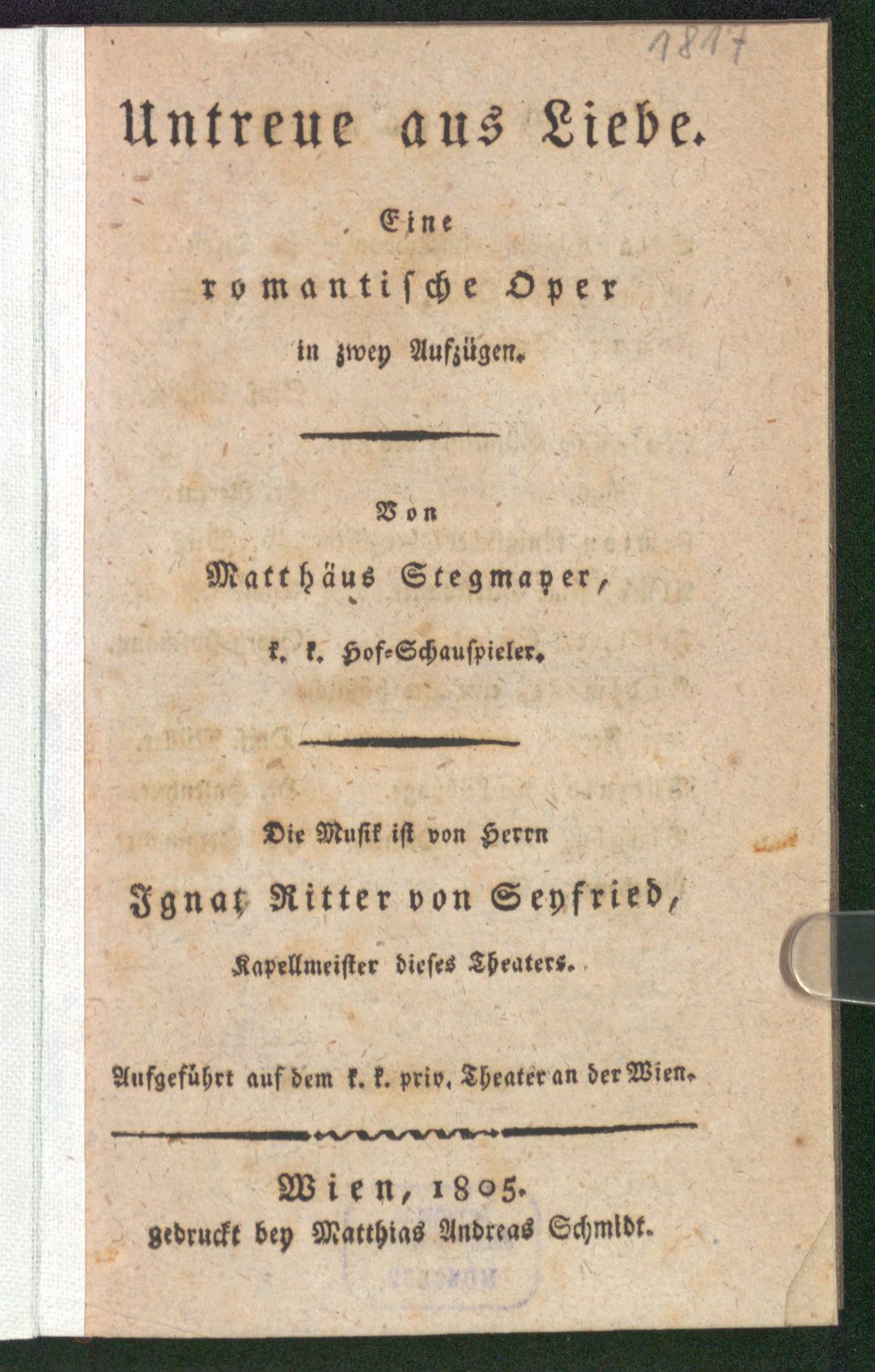 Cover of Untreue aus Liebe