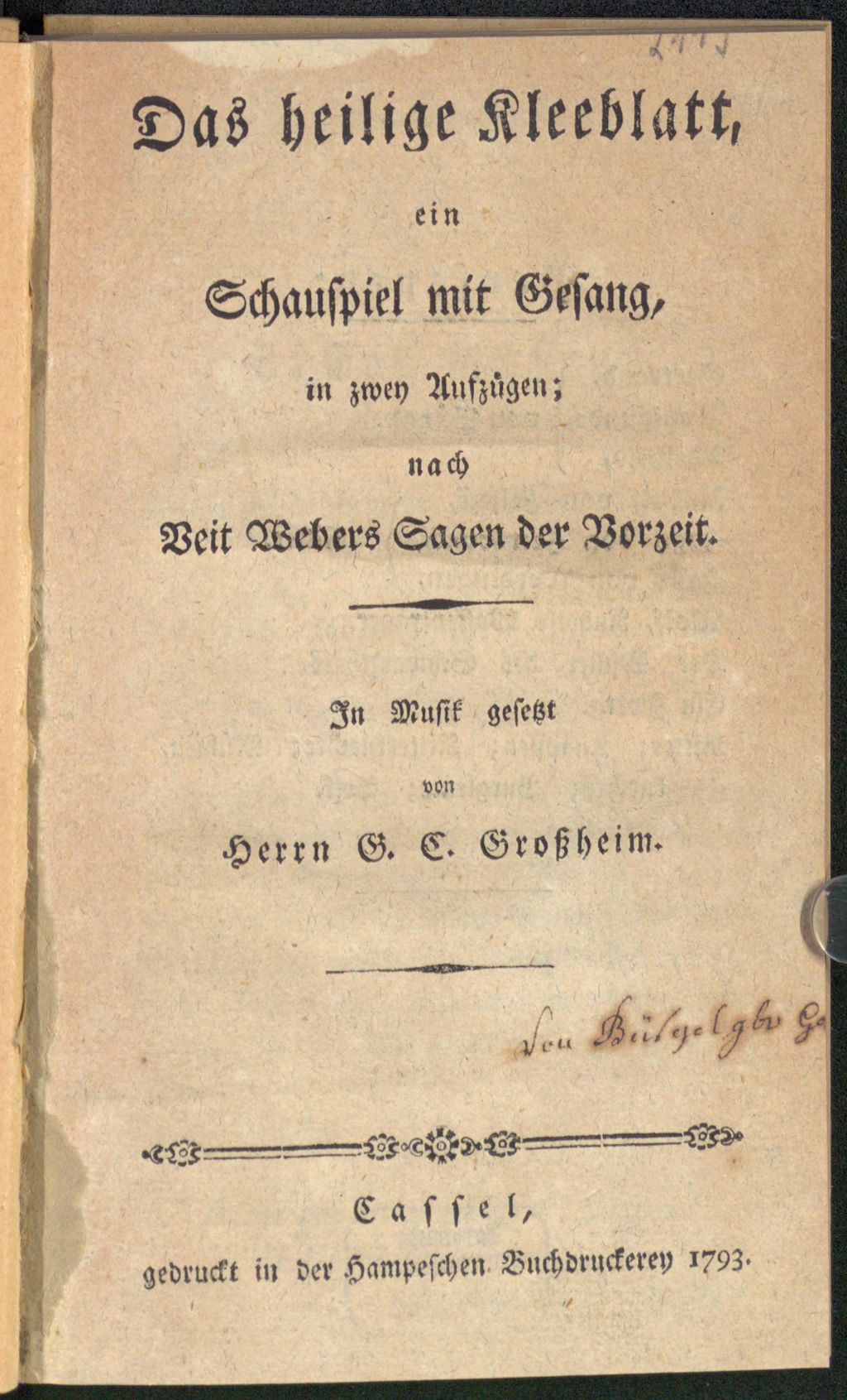 Cover of Das heilige Kleeblatt