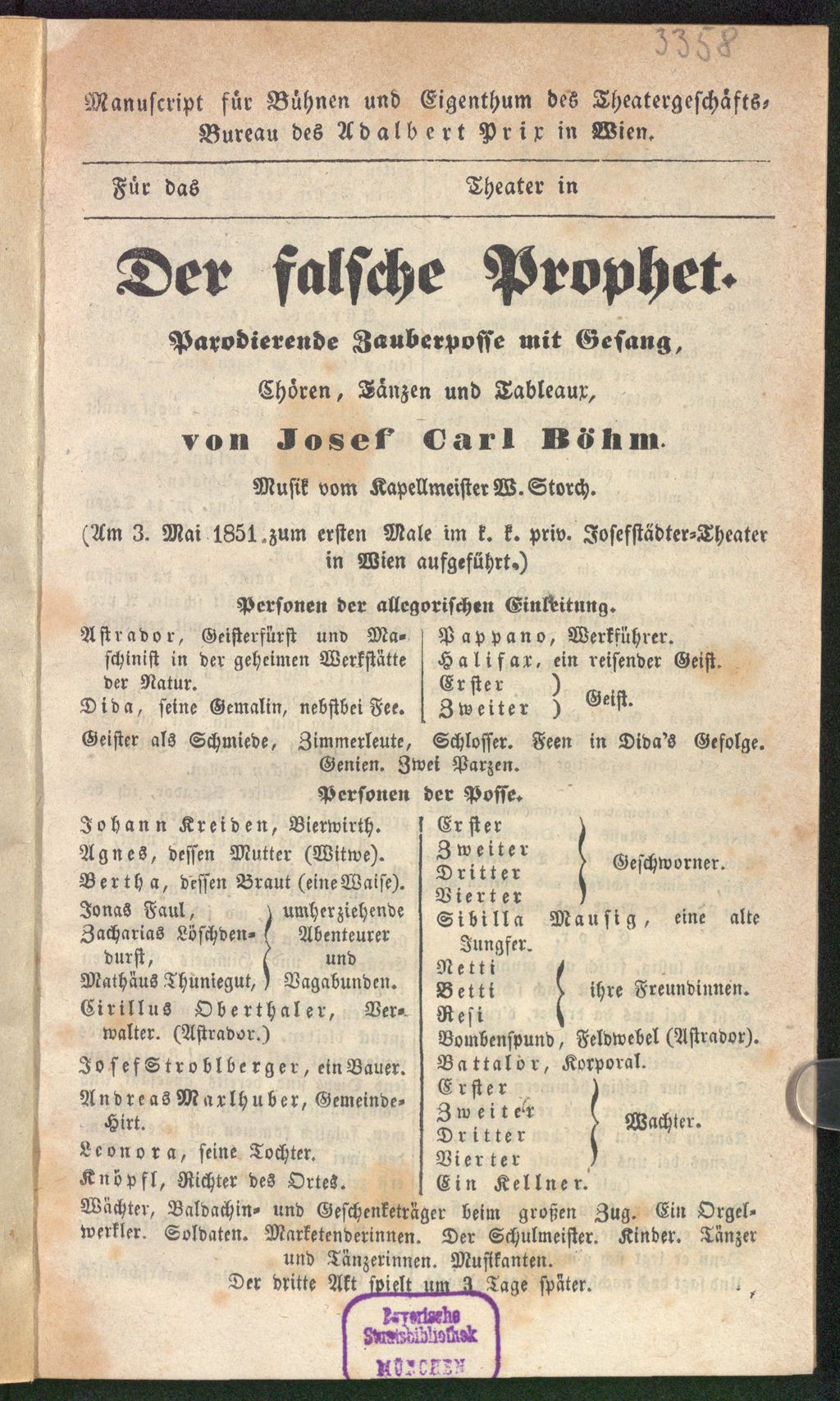Cover of Der falsche Prophet