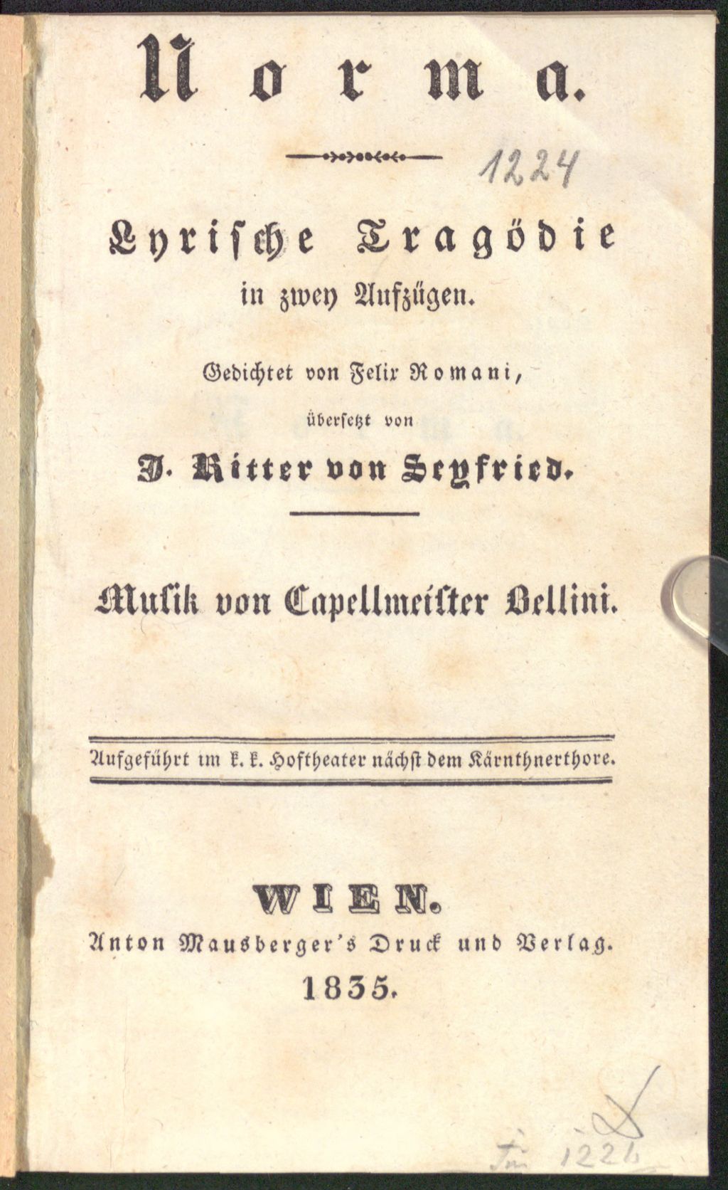 Cover of Norma