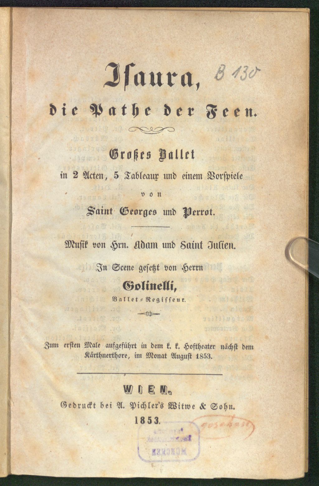 Cover of Isaura, die Pathe der Feen
