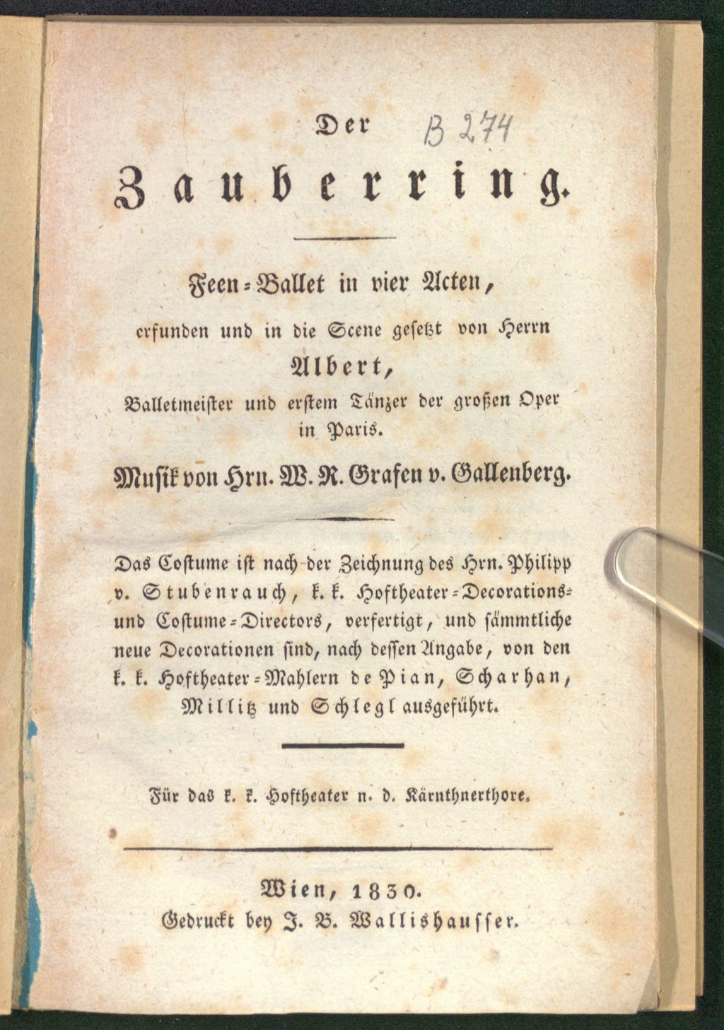 Cover of Der Zauberring