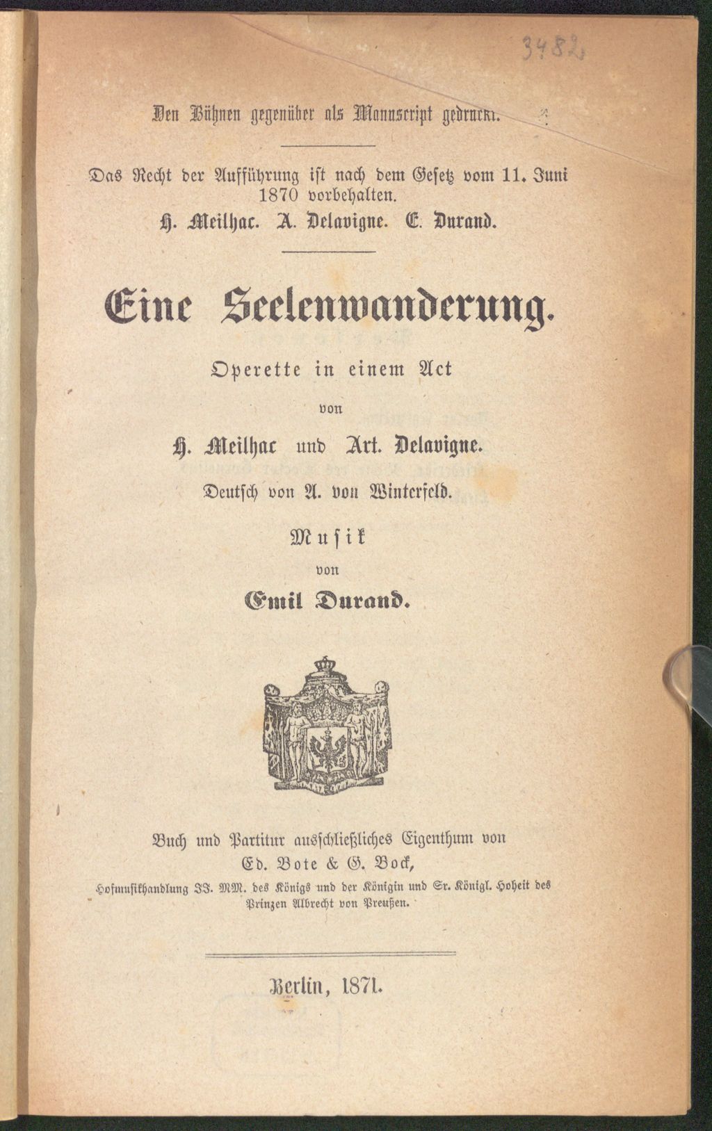 Cover of Eine Seelenwanderung