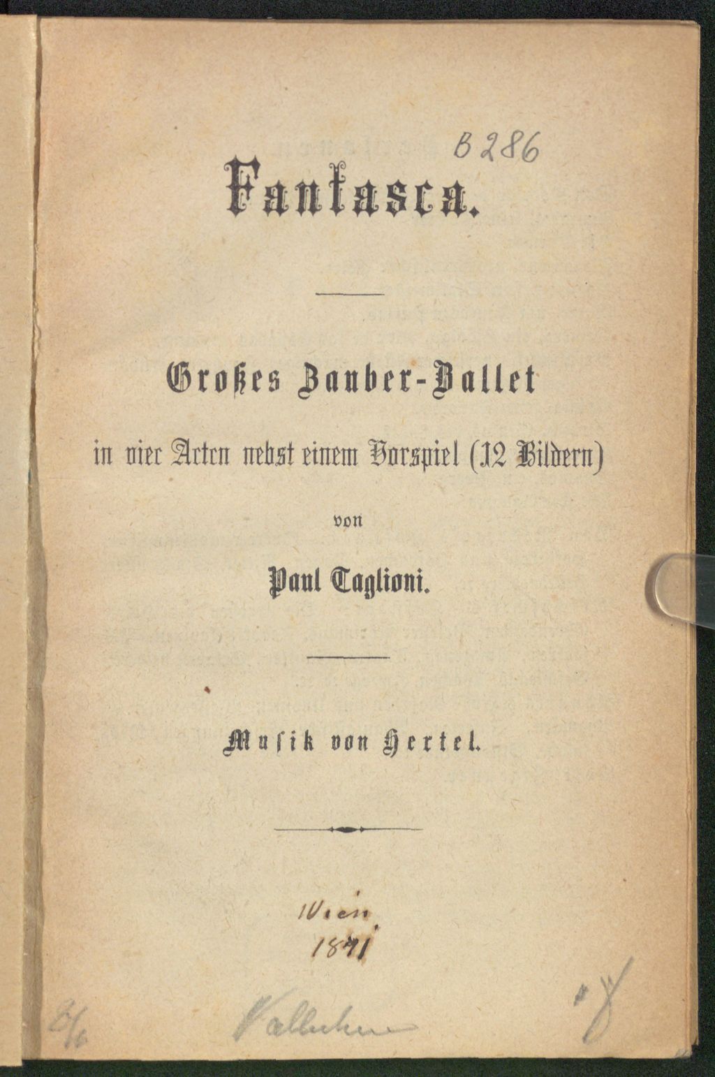 Cover of Fantasca