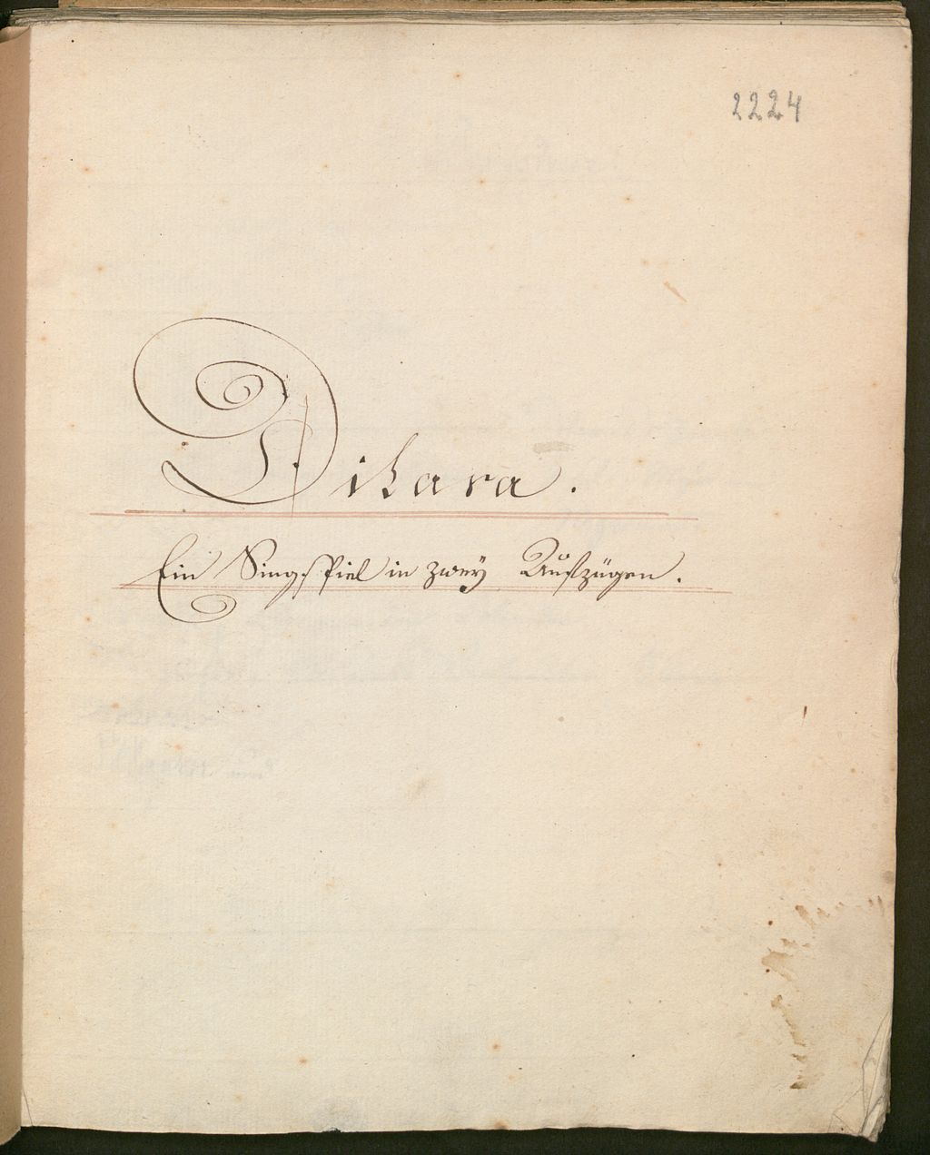 Cover of Dilara - BSB Slg.Her 2224