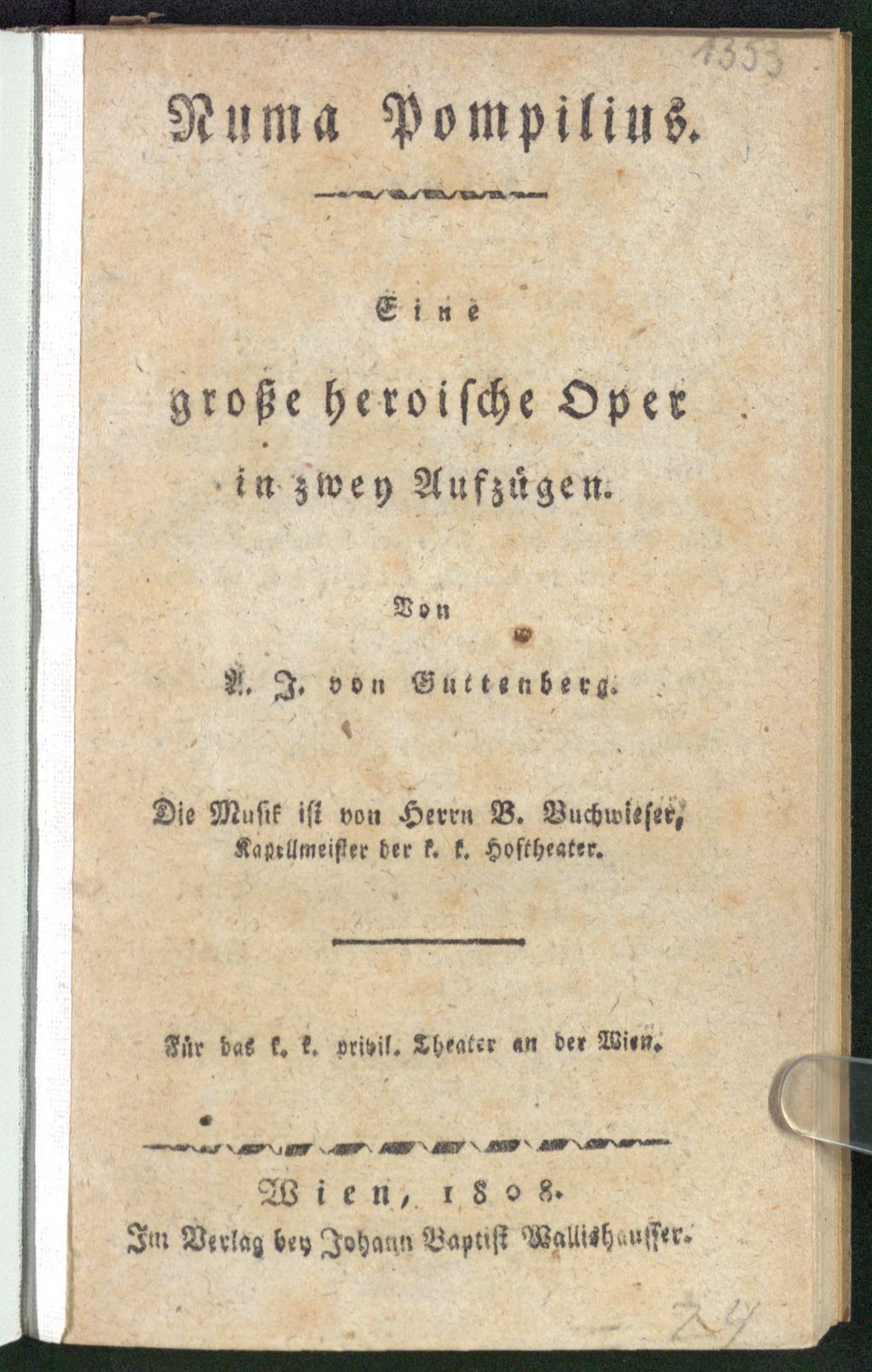Cover of Numa Pompilius