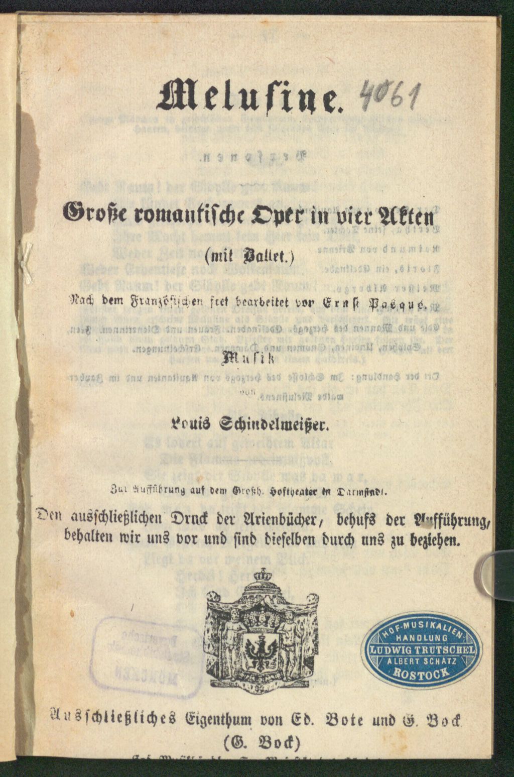 Cover of Melusine