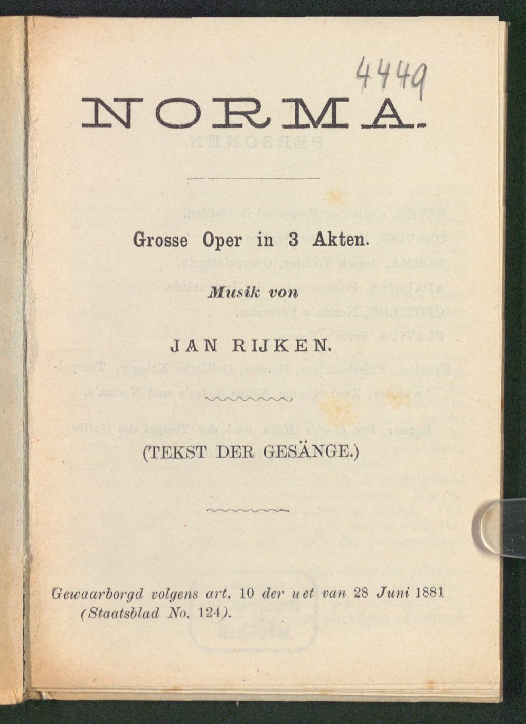 Cover of Norma