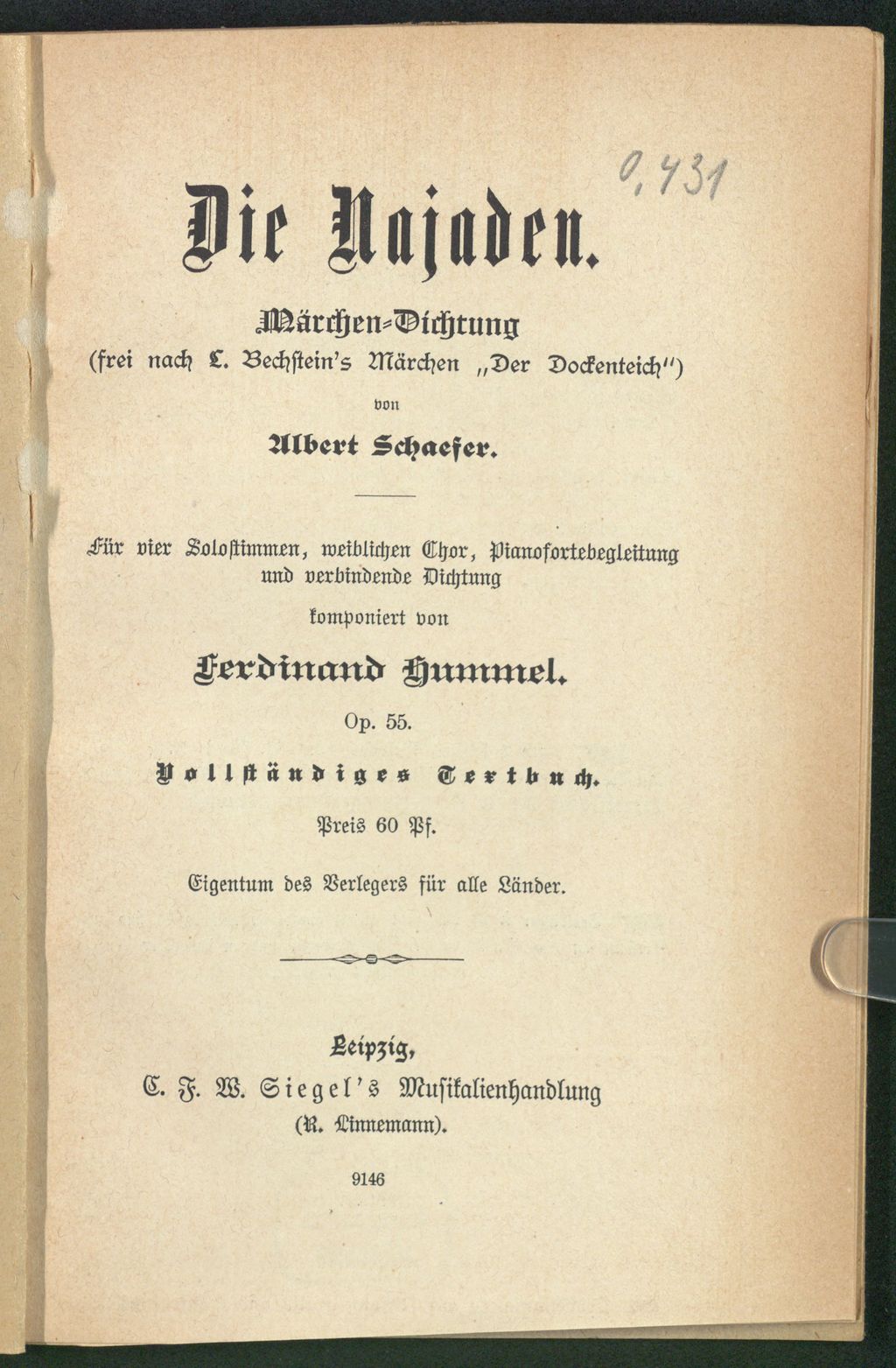 Cover of Die Najaden
