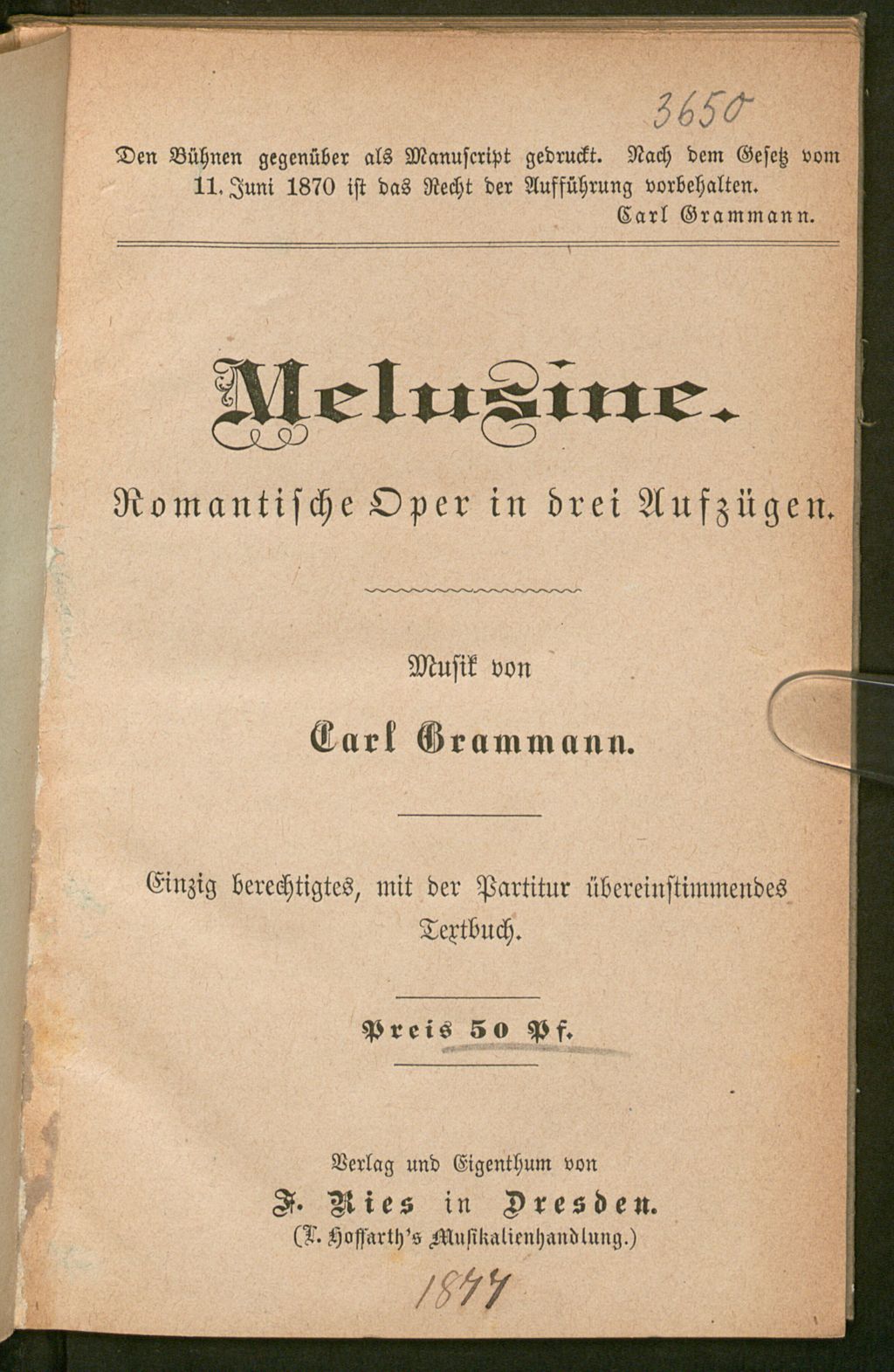 Cover of Melusine