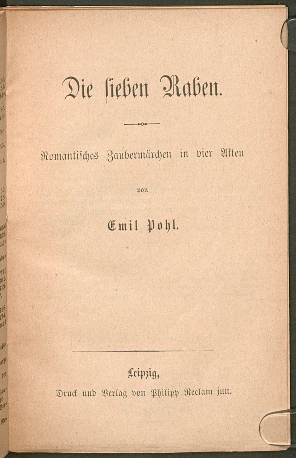 Cover of Die sieben Raben