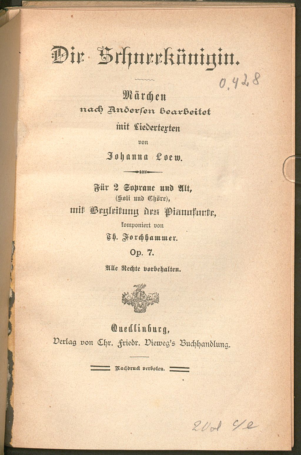 Cover of Die Schneekönigin