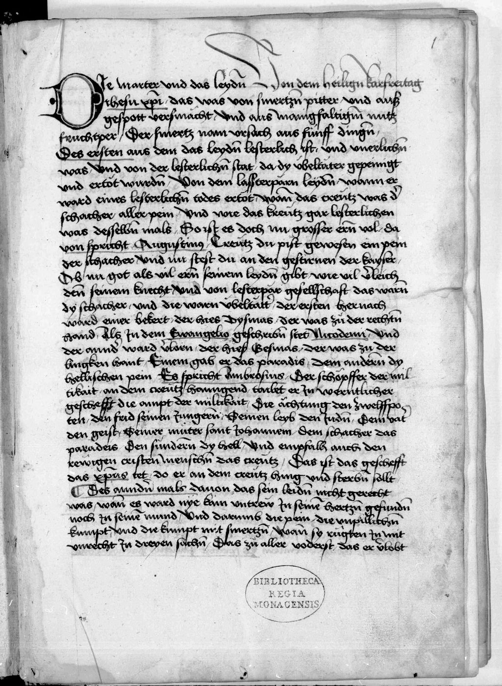 Cover of Zwei Legenden aus der 'Legenda aurea', dt. - BSB Cgm 301