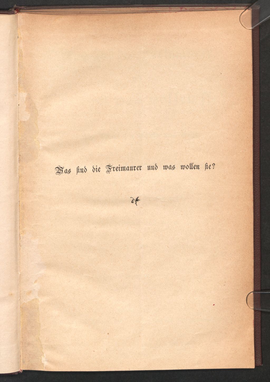 Cover of Was sind die Freimaurer und was wollen sie?