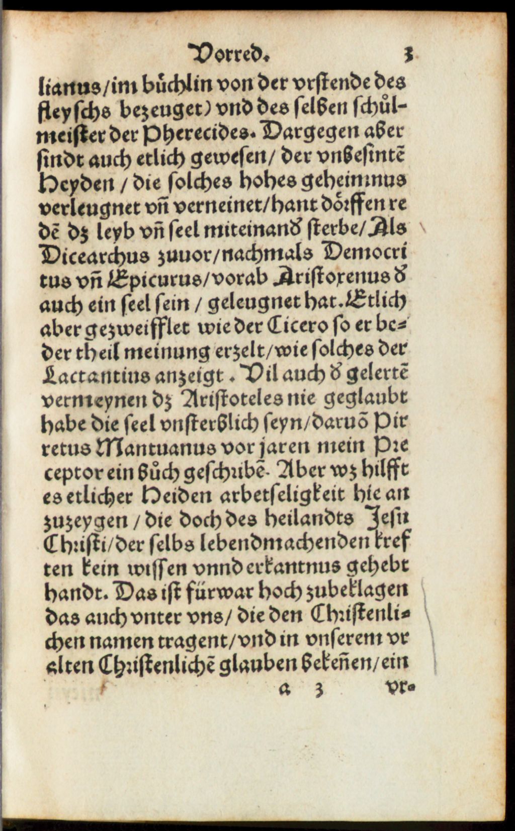 Cover of Vom gantzen handel Allgemeiner leyplichen Vrstende