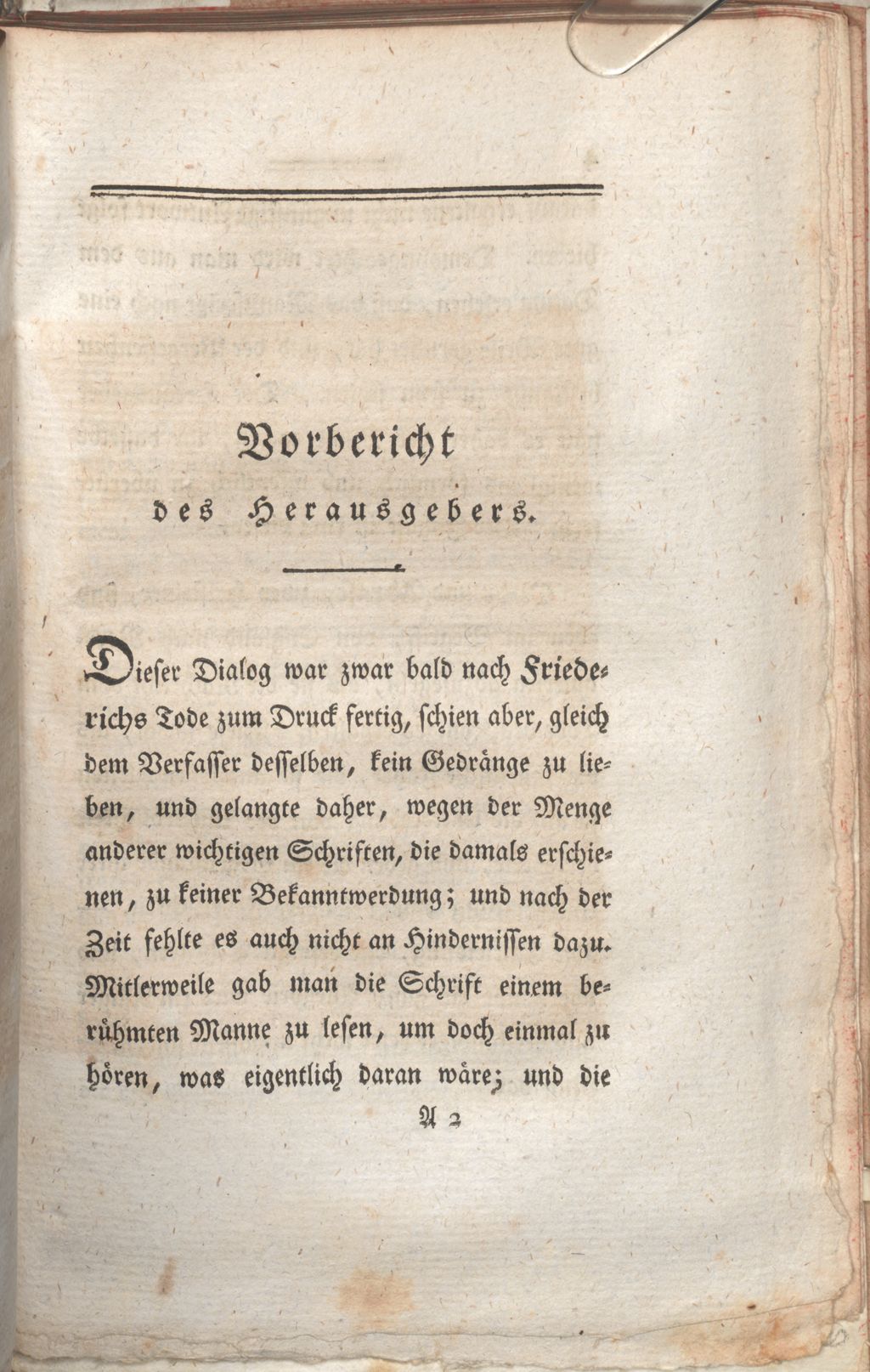 Cover of Ueber die Unsterblichkeit der Seele
