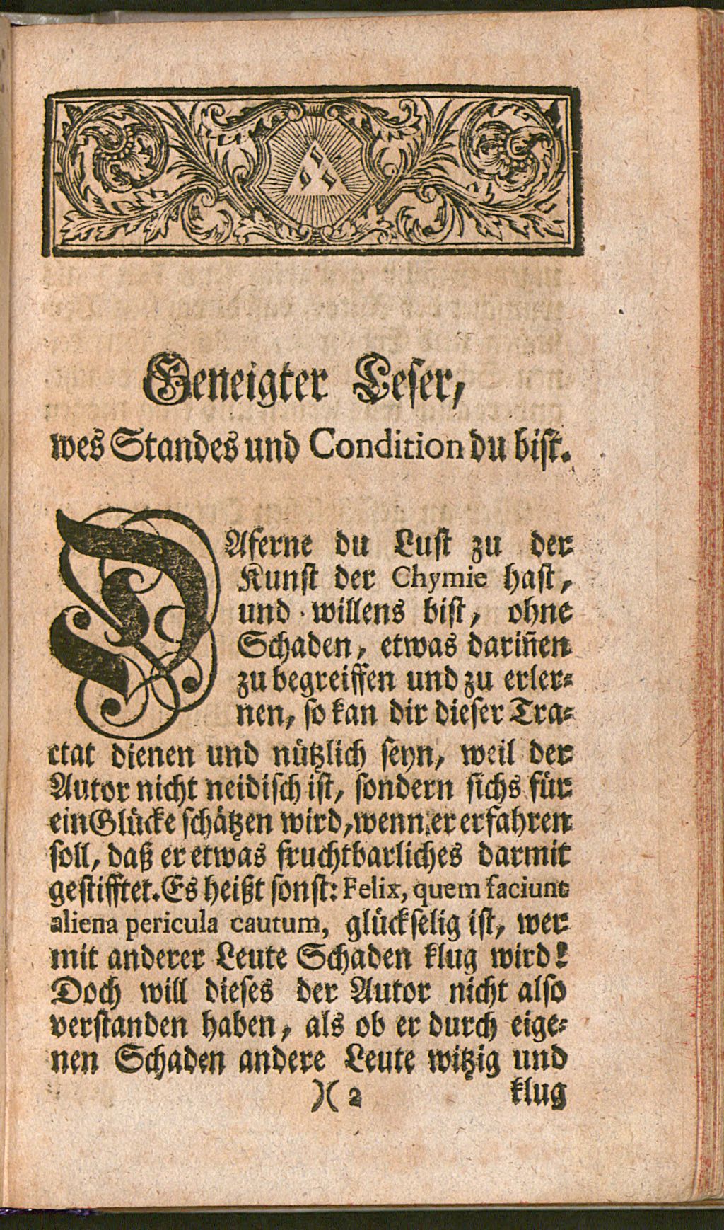 Cover of Coelum Philosophorum. Die auf alle Liebhaber der wahren Hermetischen Weißheit ihre Influenzen herabflößende, Und das Firmament des Philosophischen Himmels Bestrahlende Planeten