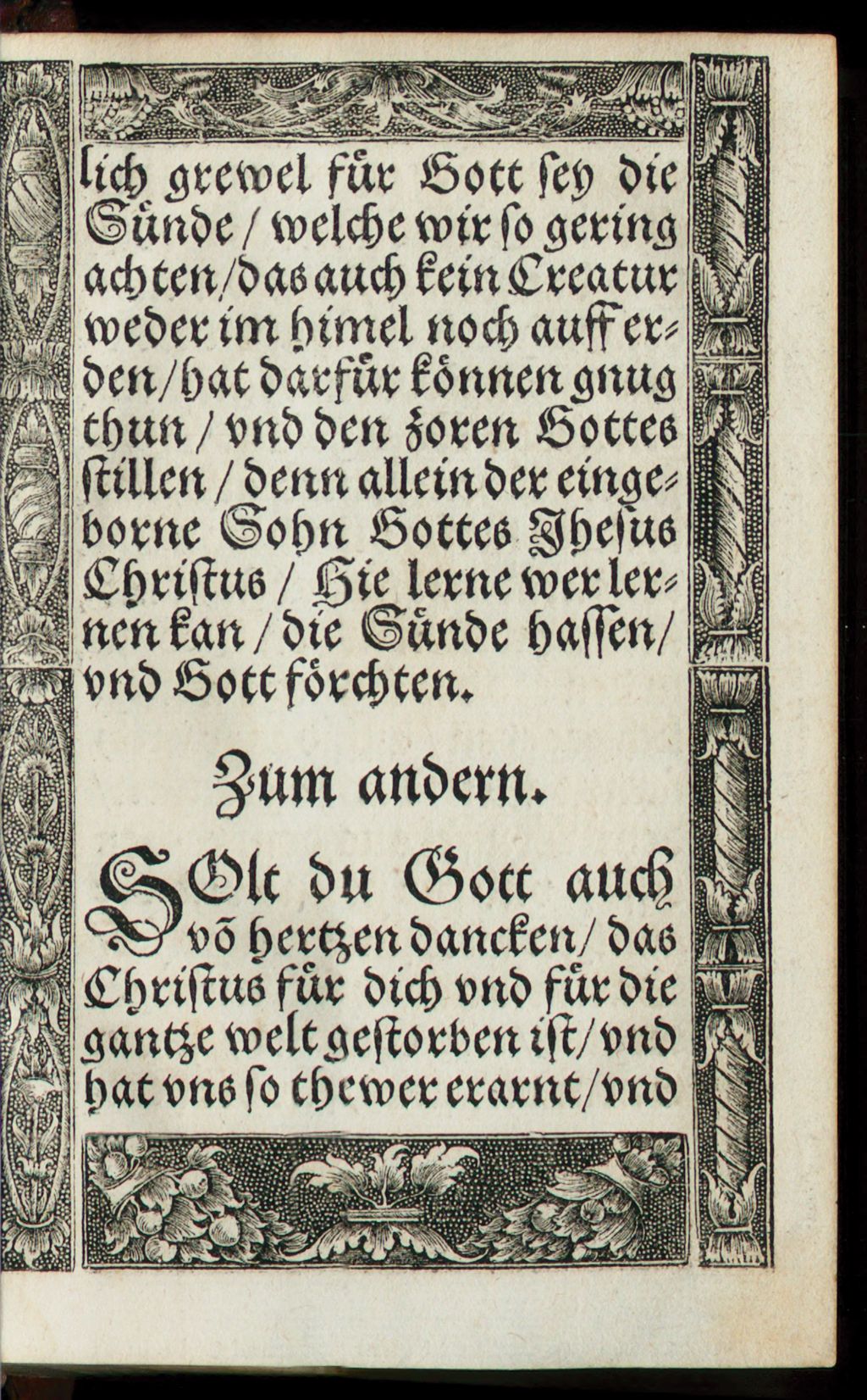 Cover of Wie man das Leiden vnsers Herren Christi mit frucht bedencken der Aufferstehung Christi sich troesten vnd das Erste Gebot recht verstehen sol
