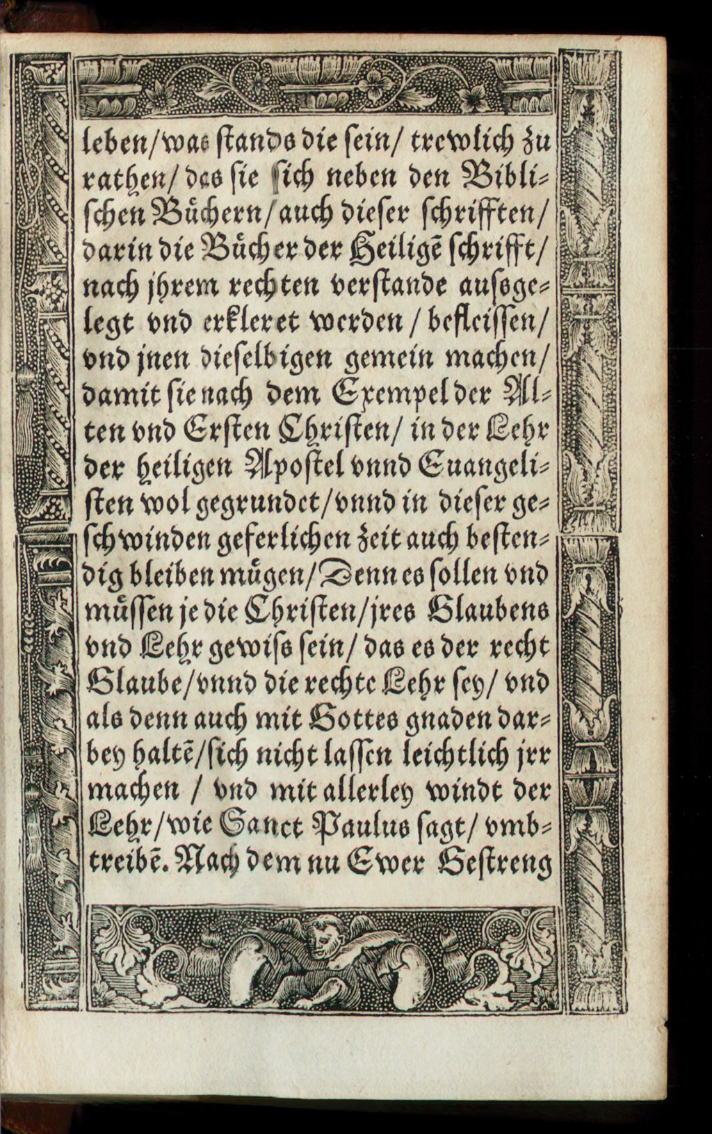 Cover of Kurtzer Begriff und inhalt der gantzen heiligen Schrifft und aller Biblischen Bücher