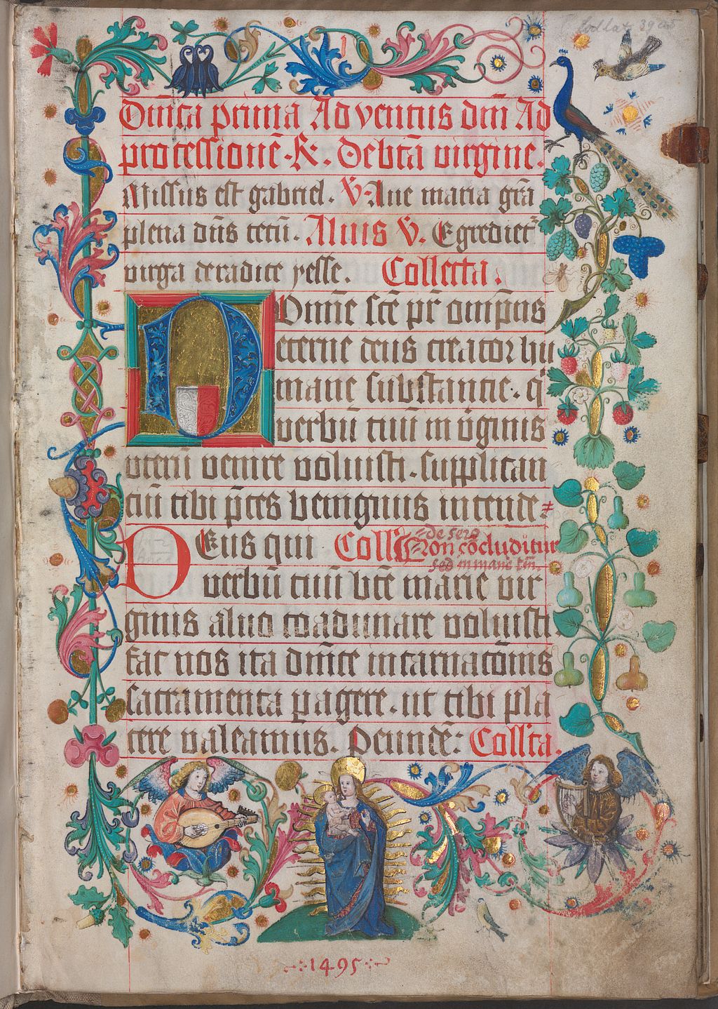 Cover of Rituale (Processionale) Augustanum, cum picturis - BSB Clm 3905