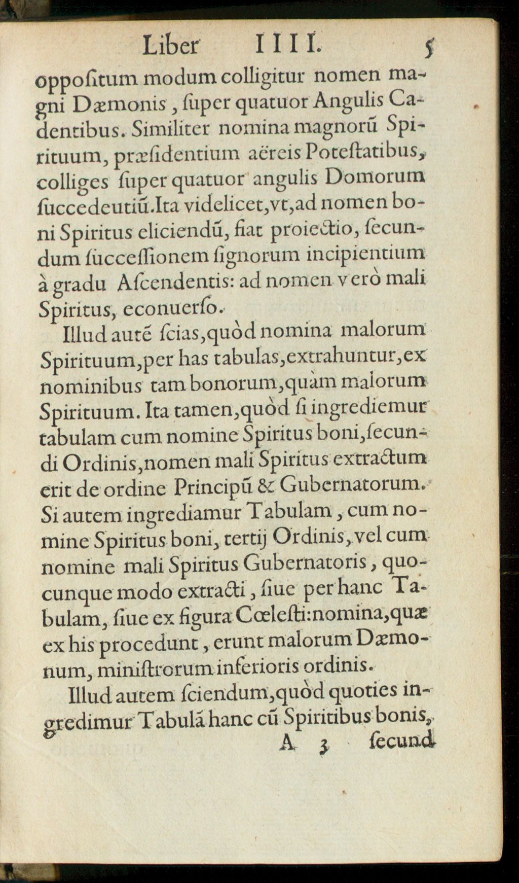 Cover of Henrici Cornelii Agrippae Liber ... De Occvlta Philosophia, seu de Cerimonijs Magicis. 4, Liber Qvartvs