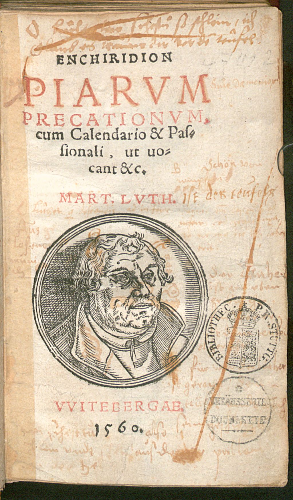 Cover of Enchiridion piarum precationum