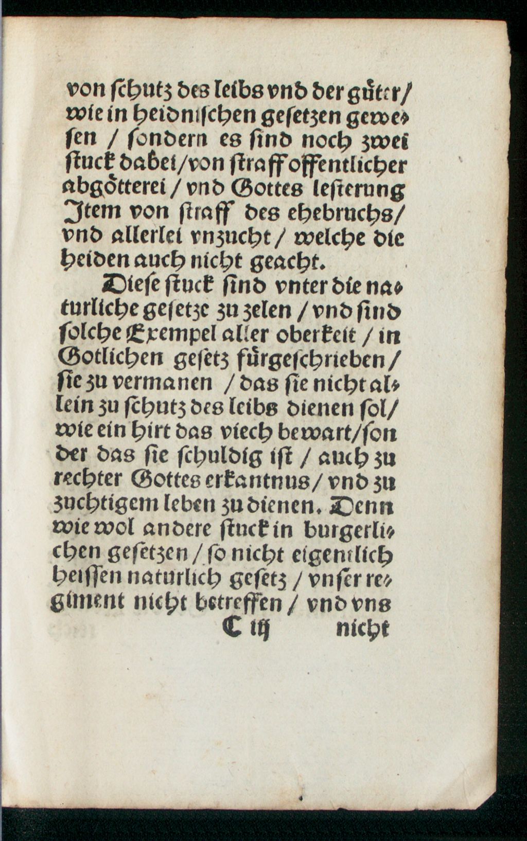 Cover of Vnterschidt des alden vnd newen Testaments