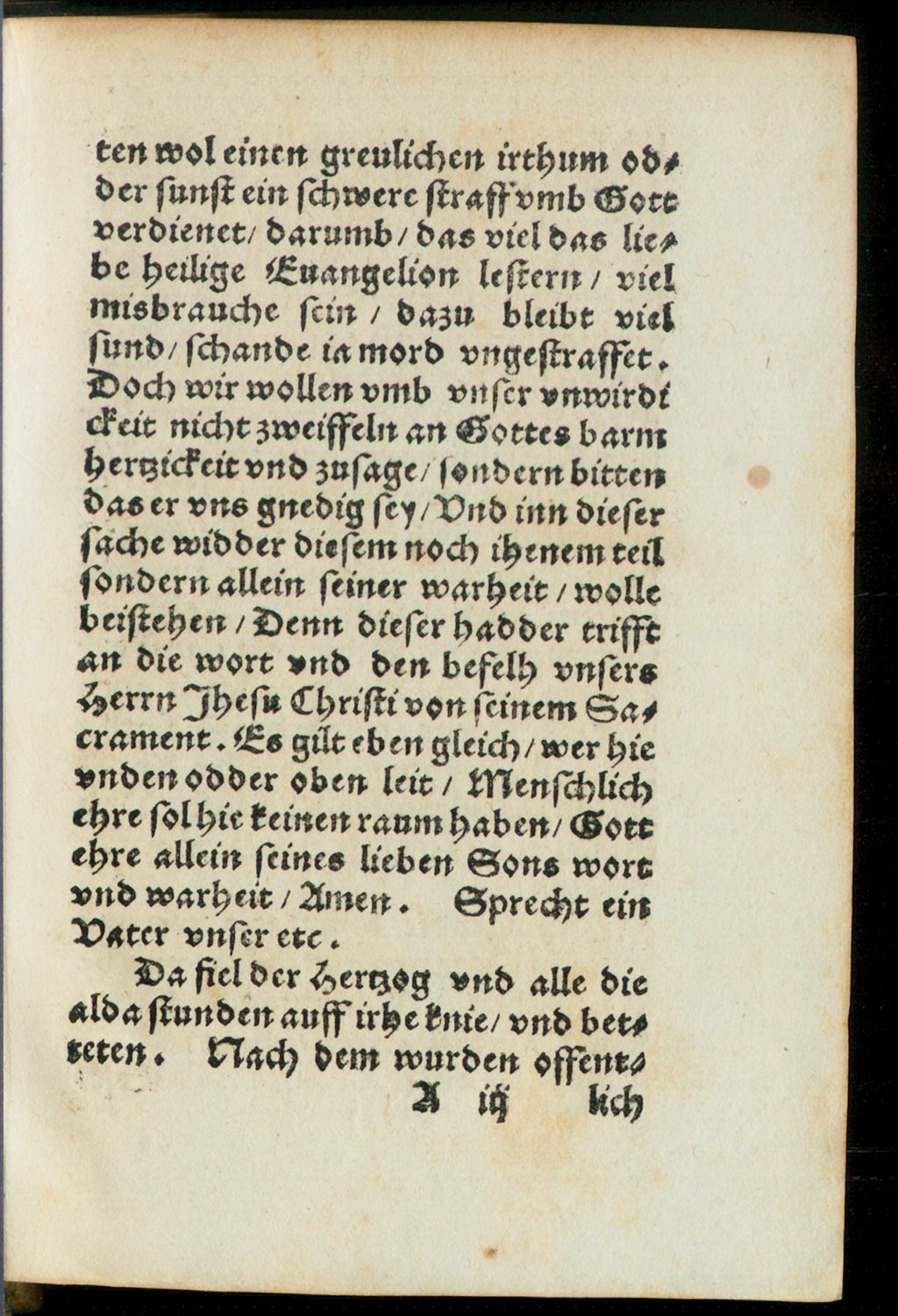 Cover of Acta der Disputation zu Flensburg, die sache des Hochwirdigen Sacraments betreffend