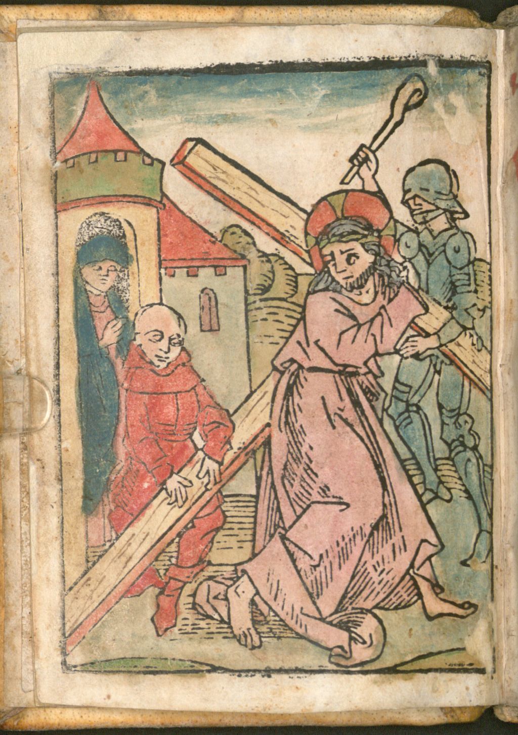 Cover of Sammlung geistlicher Lehren, Legenden und Sprüche, früher dem Bruder Engelhard von Ebrach zugeschrieben - BSB Cgm 116