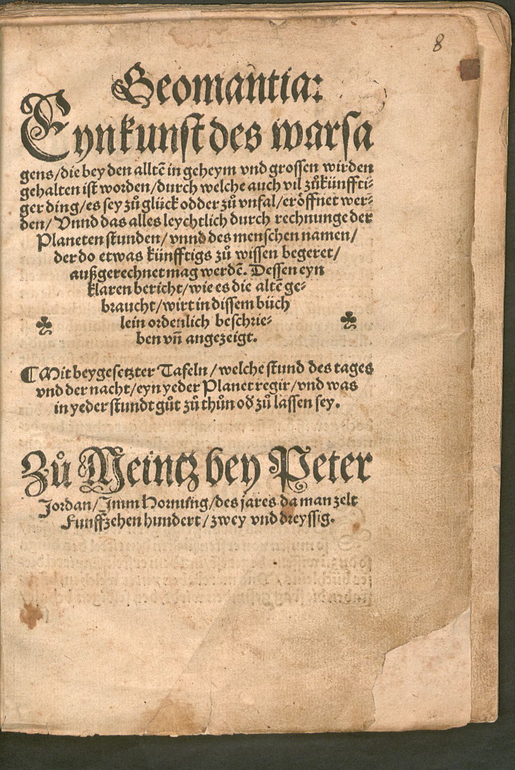 Cover of Geomantia
