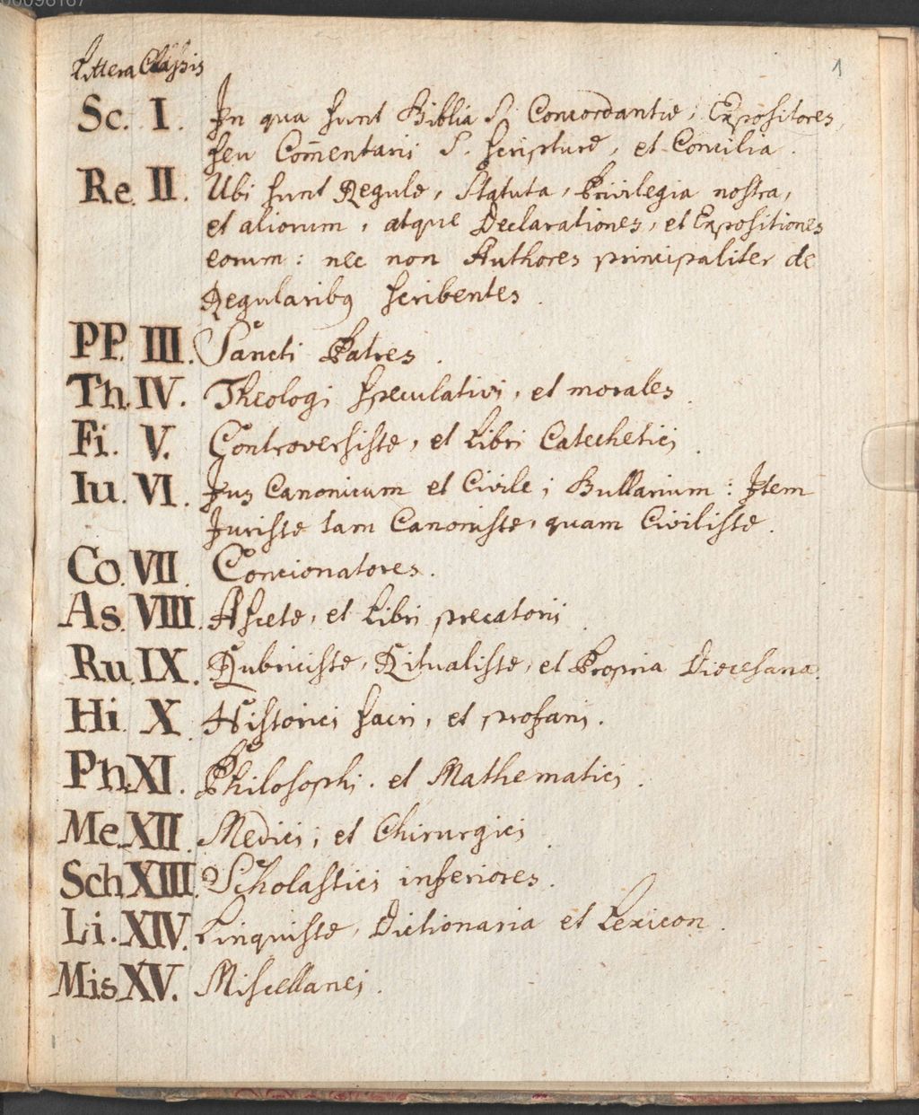 Cover of Amberg, Franziskanerkloster: Kataloge der Zellenbestände, 1775 - 1797 und 1802, Bd. 8 - BSB Cbm Cat. 352(8
