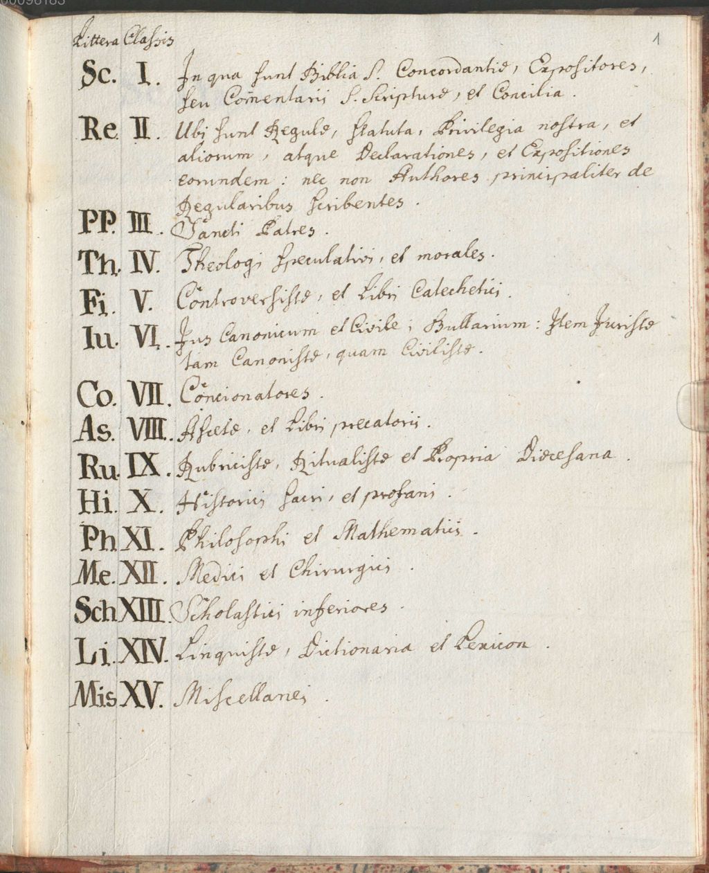 Cover of Amberg, Franziskanerkloster: Kataloge der Zellenbestände, 1775 - 1797 und 1802, Bd. 18 - BSB Cbm Cat. 352(18