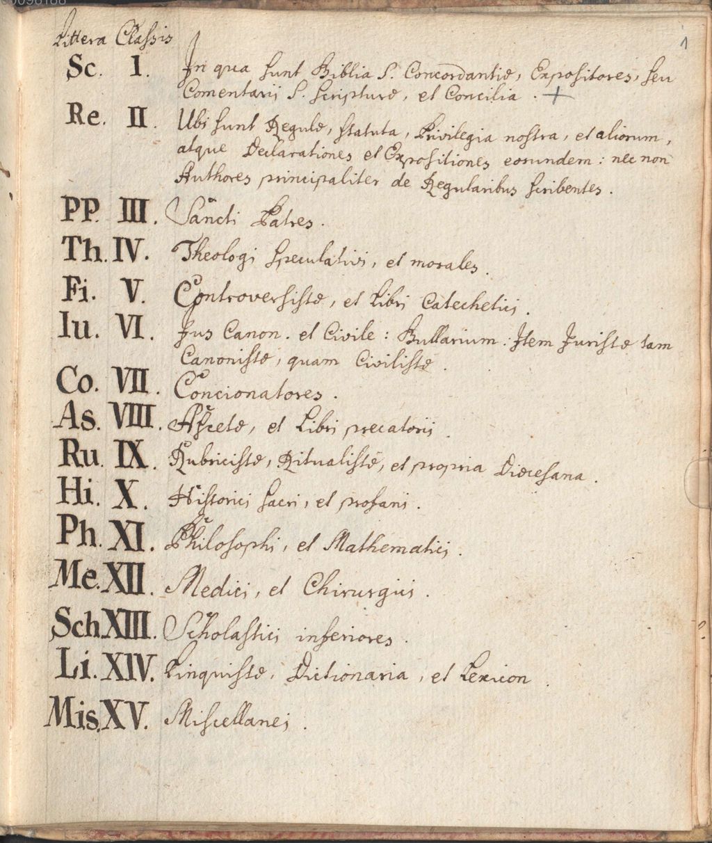 Cover of Amberg, Franziskanerkloster: Kataloge der Zellenbestände, 1775 - 1797 und 1802, Bd. 19 - BSB Cbm Cat. 352(19