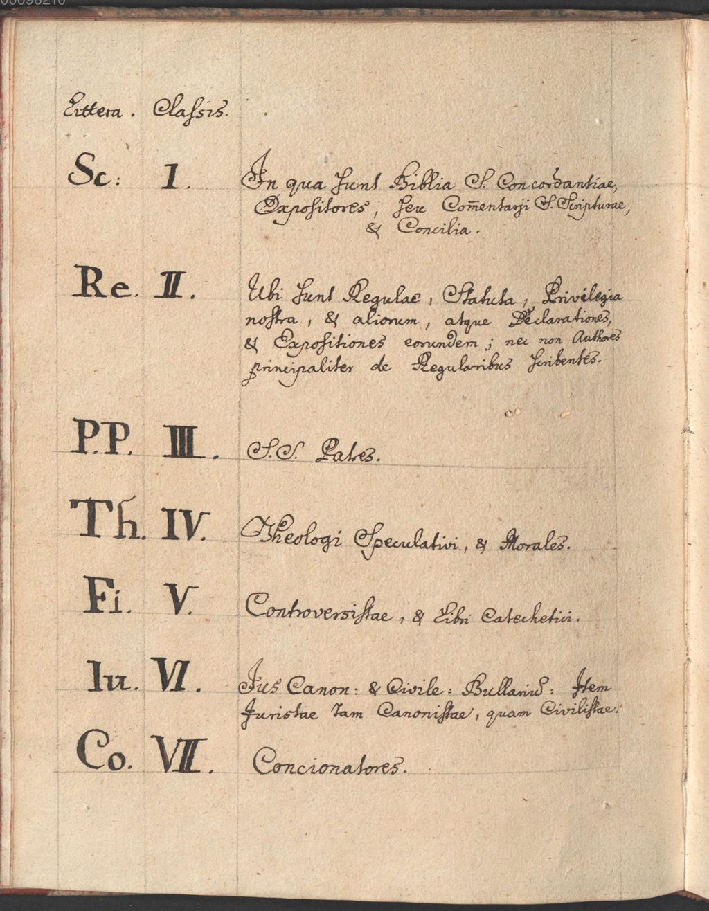 Cover of Amberg, Franziskanerkloster: Kataloge der Zellenbestände, 1775 - 1797 und 1802, Bd. 31 - BSB Cbm Cat. 352(31
