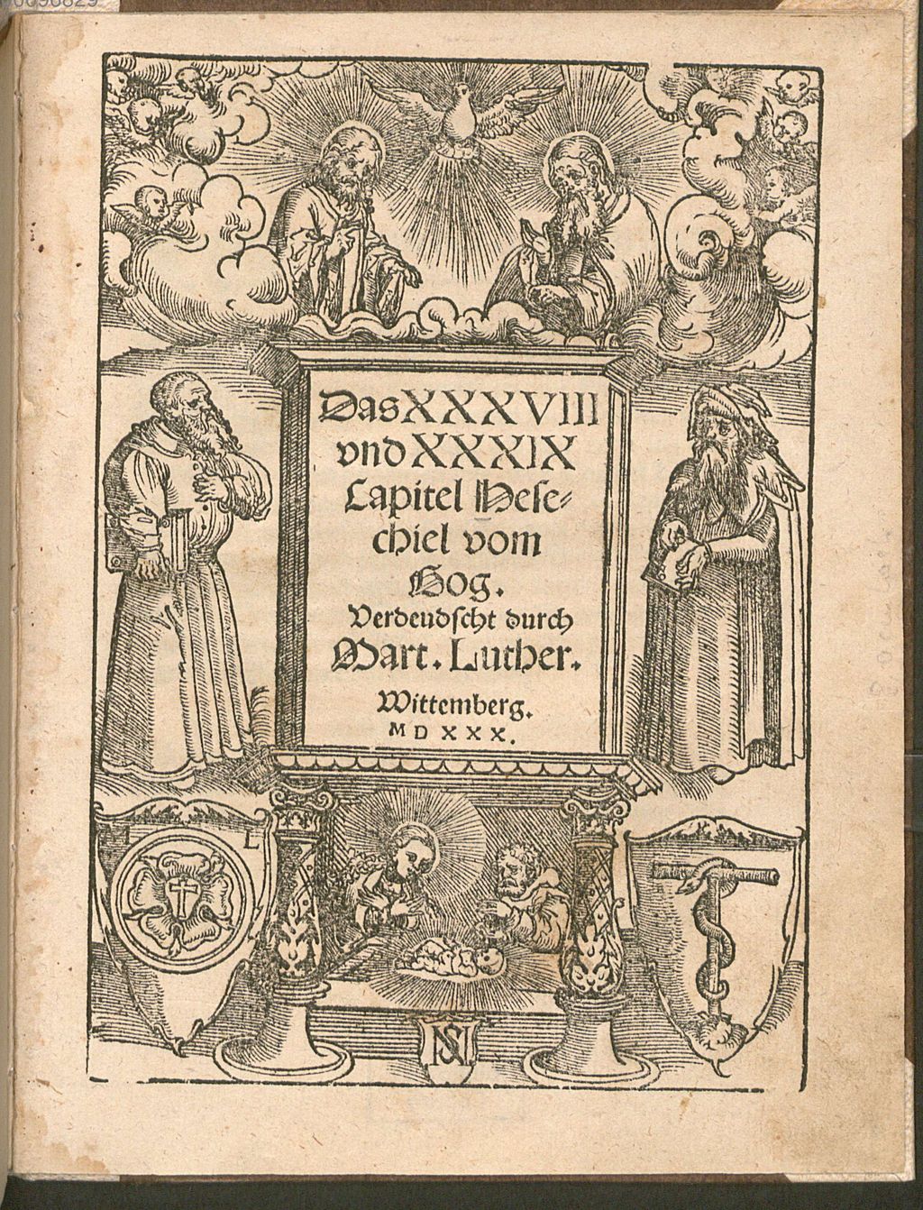 Cover of Das XXXVIII vnd XXXIX Capitel Hesechiel vom Gog