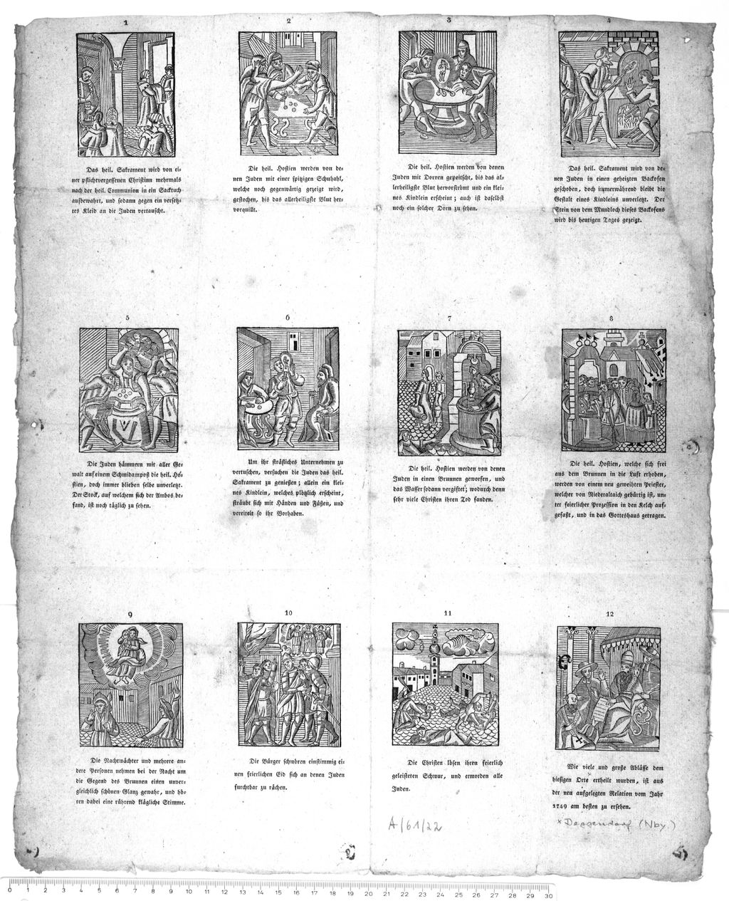 Cover of Das heil. Sakrament wird von einer pflichtvergessenen Christinn mehrmals nach der heil. Communion in ein Sacktuch aufbewahrt