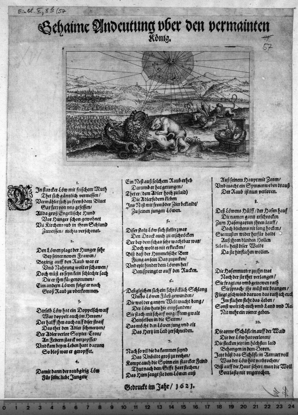Cover of Gehaime Andeutung uber den vermainten König