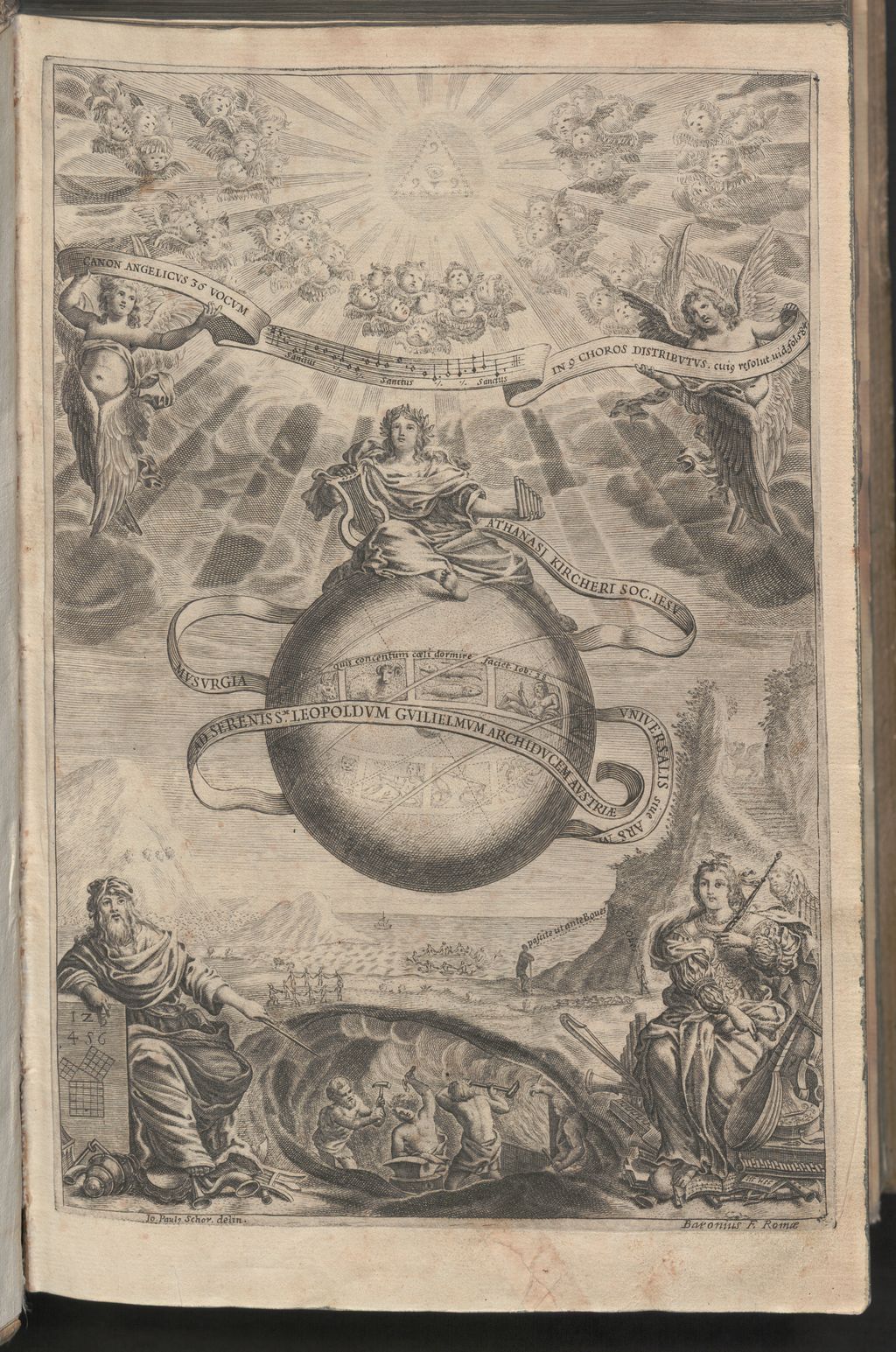 Cover of Athanasii Kircheri Fvldensis E Soc. Iesv Presbyteri Mvsvrgia Vniversalis Sive Ars Magna Consoni Et Dissoni