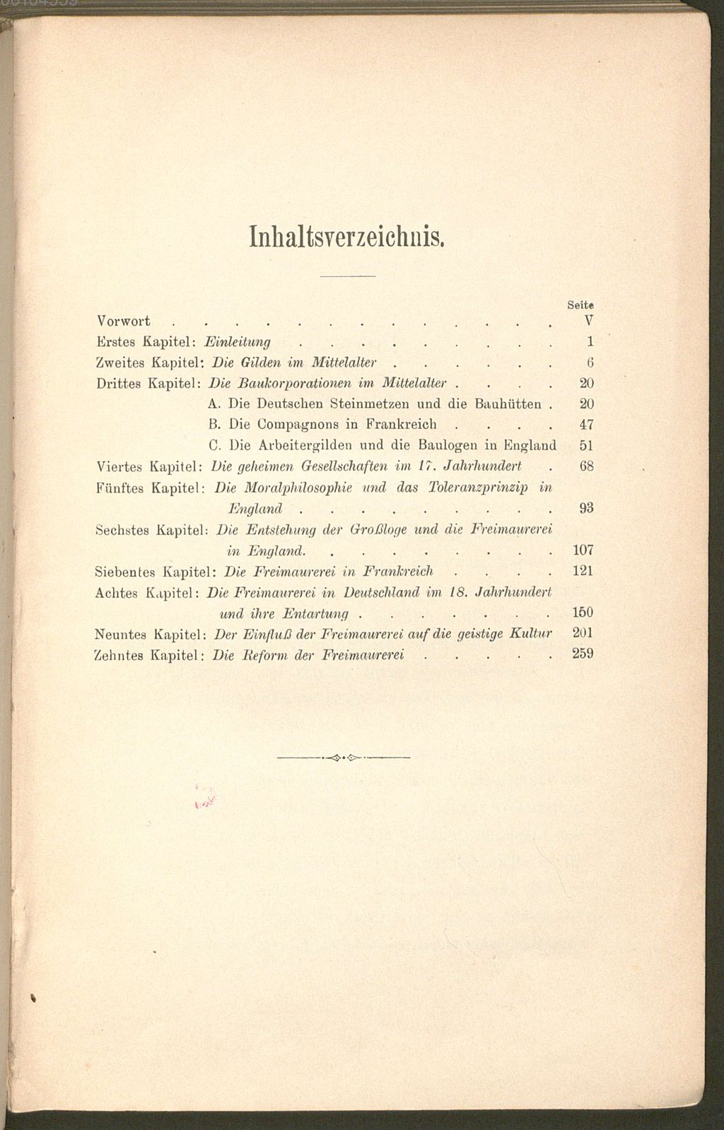 Cover of Geschichte der Freimaurerei
