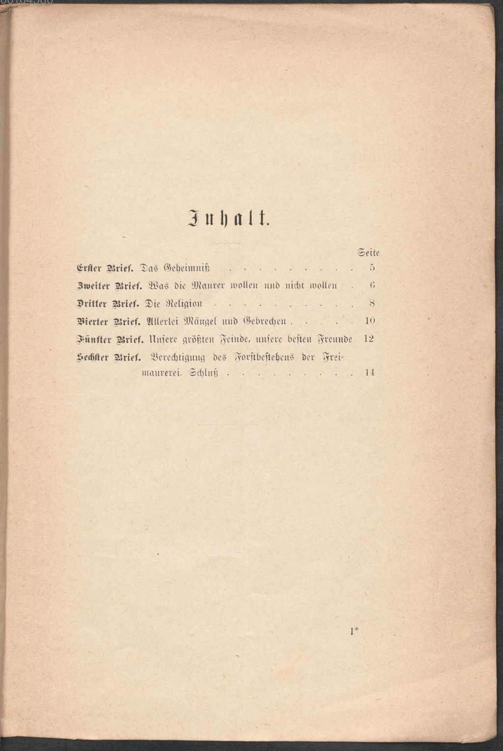 Cover of Zur Orientirung in der Freimaurer -Frage