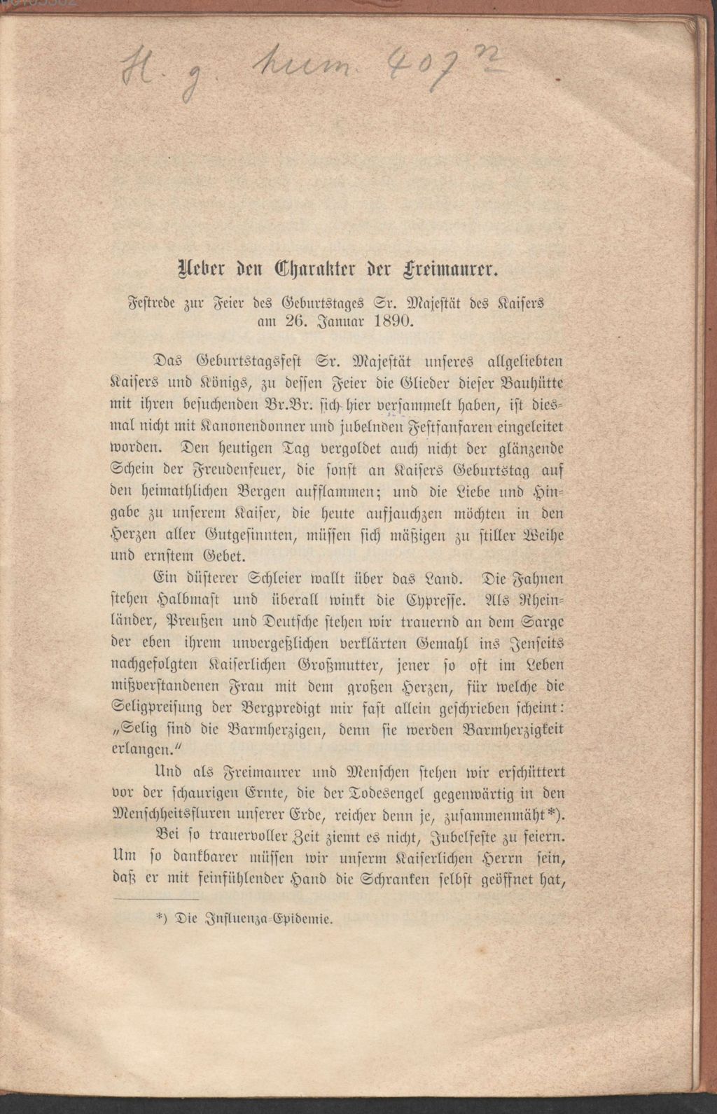 Cover of Ueber den Charakter der Freimaurer