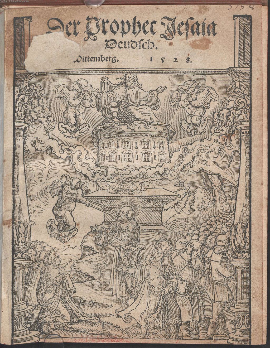 Cover of Der Prophet Jesaia, Deudsch