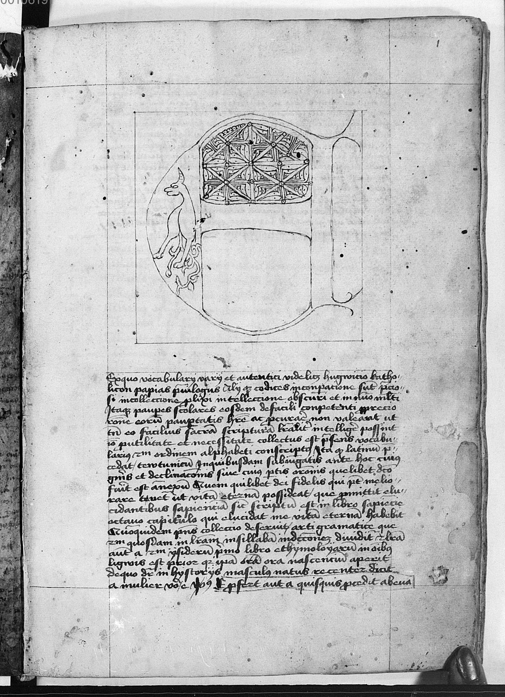 Cover of Vocabularius latino-germanicus ,Ex quo' (Redaktion Me) - BSB Clm 3868