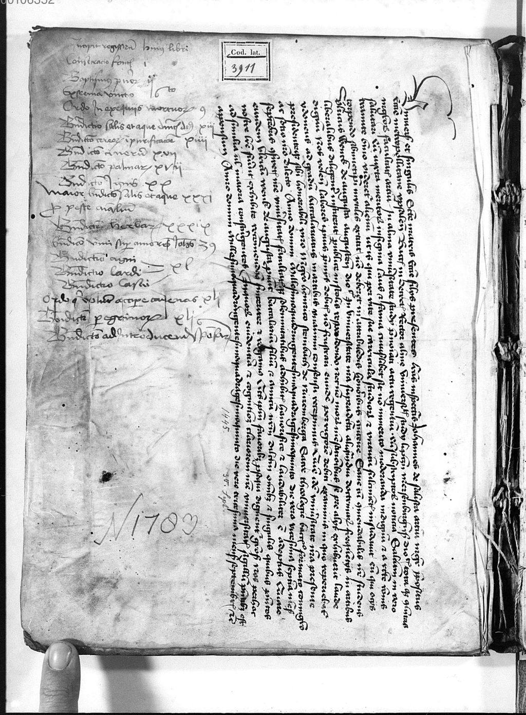 Cover of Rituale Augustanum - BSB Clm 3911